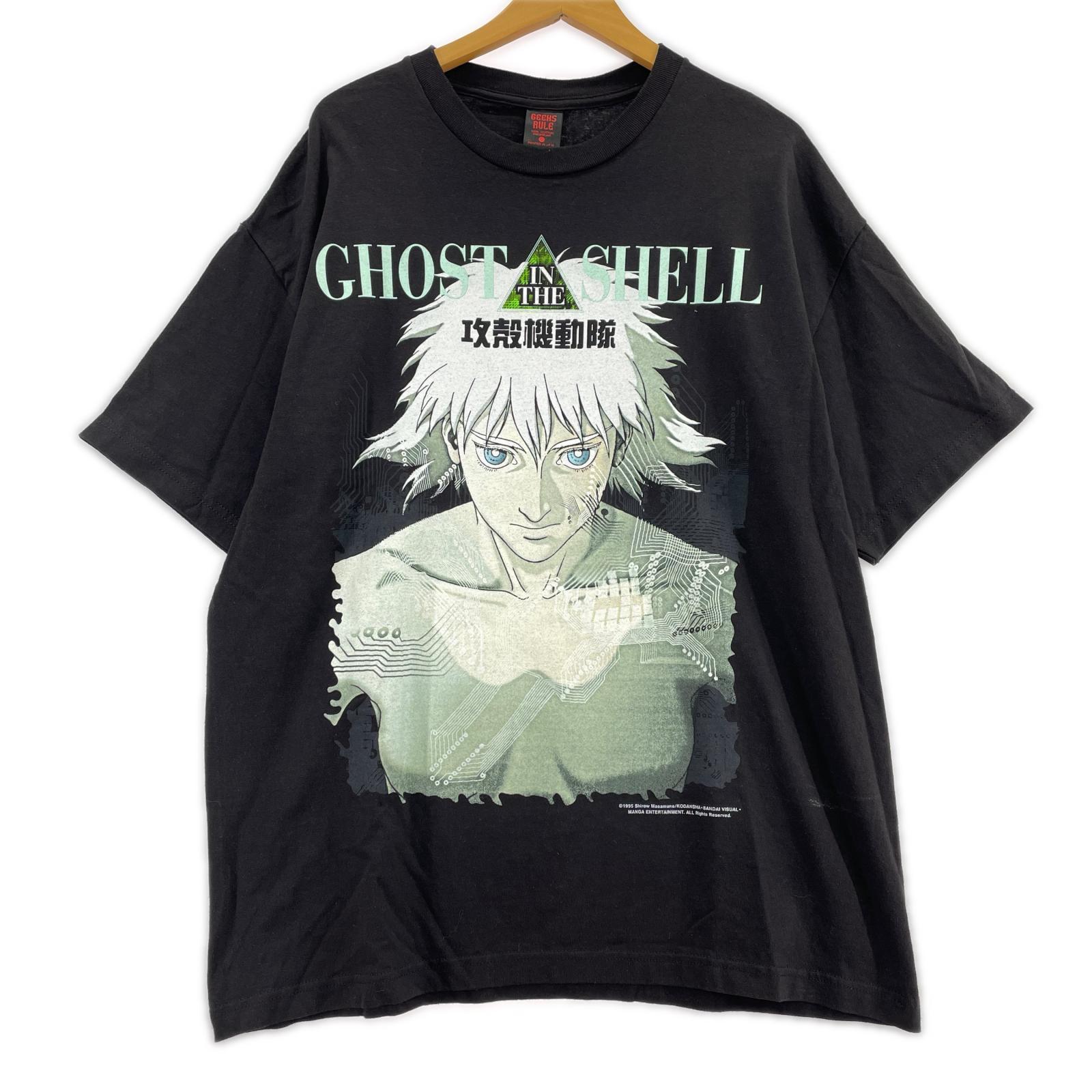 半袖Tシャツ GEEKS RULE 攻殻機動隊 S/STee 黒 ブラック