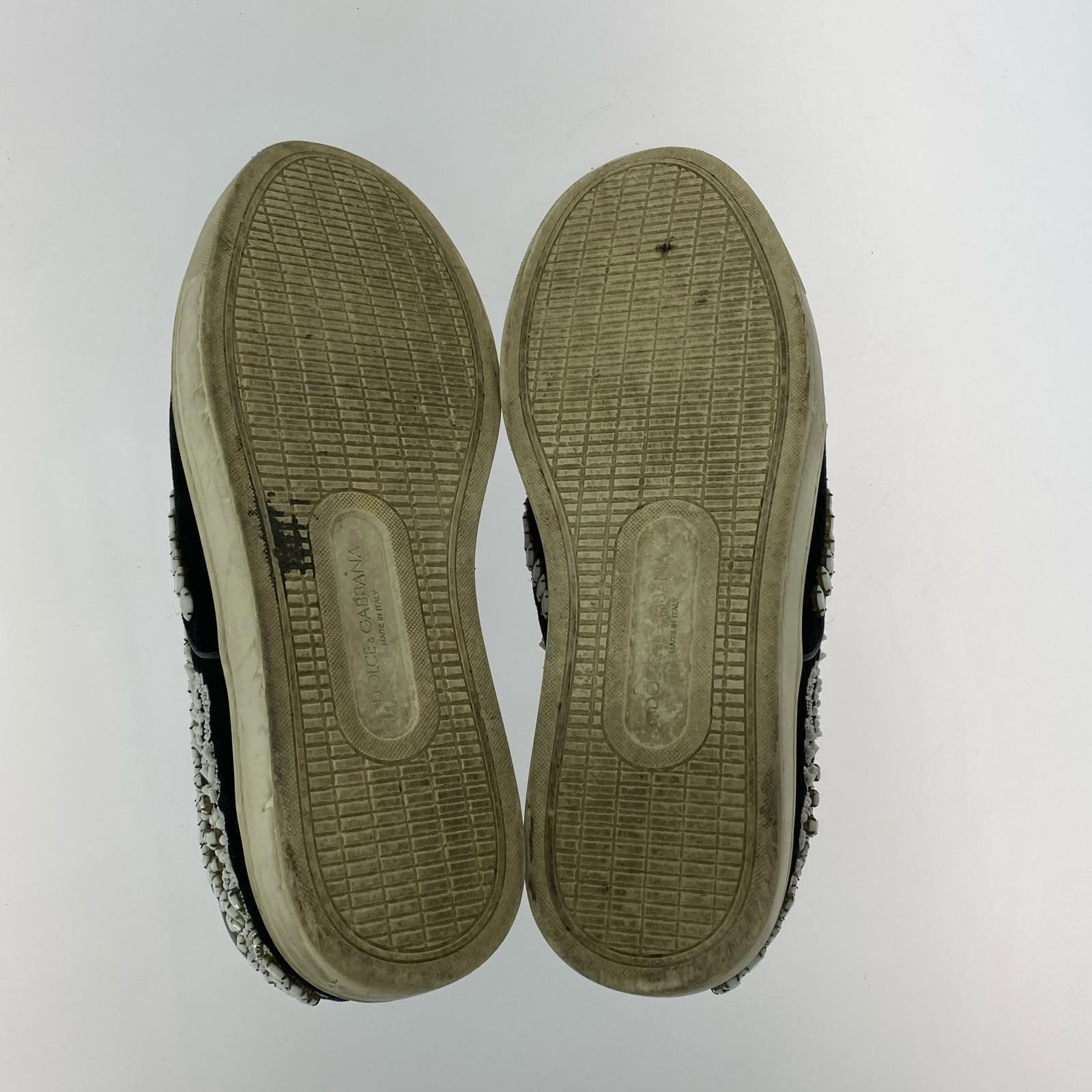 スニーカー Embellished London Slip On ブラック