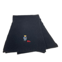 その他アクセサリー POLO RALPH LAUREN ポロベア マフラー 黒 ブラック