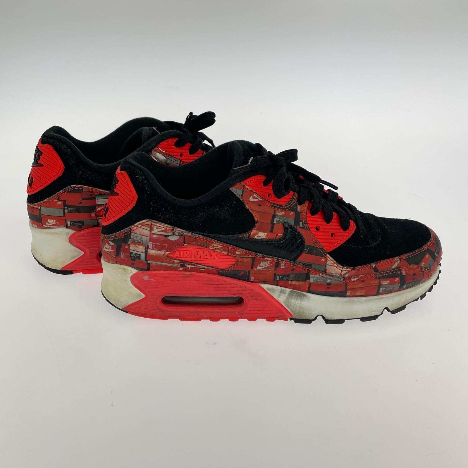スニーカー NIKE ×atmos AIR MAX 90 PRNT 27cm スニーカー 27cm (US9 UK8 1/2 EU44)