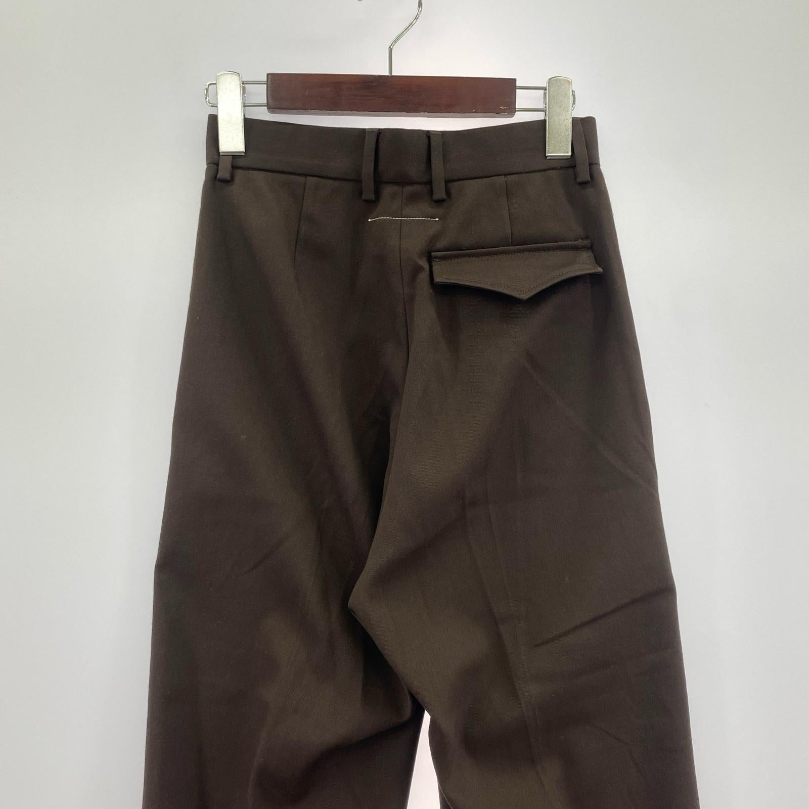 その他ボトムス MM6 スラックスパンツ 36 36 ブラウン