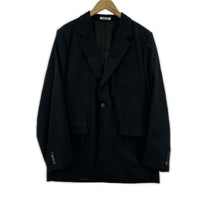その他アウター AURALEE LIGHT WOOL MAX GABARDINE JACKET 4 A24AJ01MG 4 ブラック
