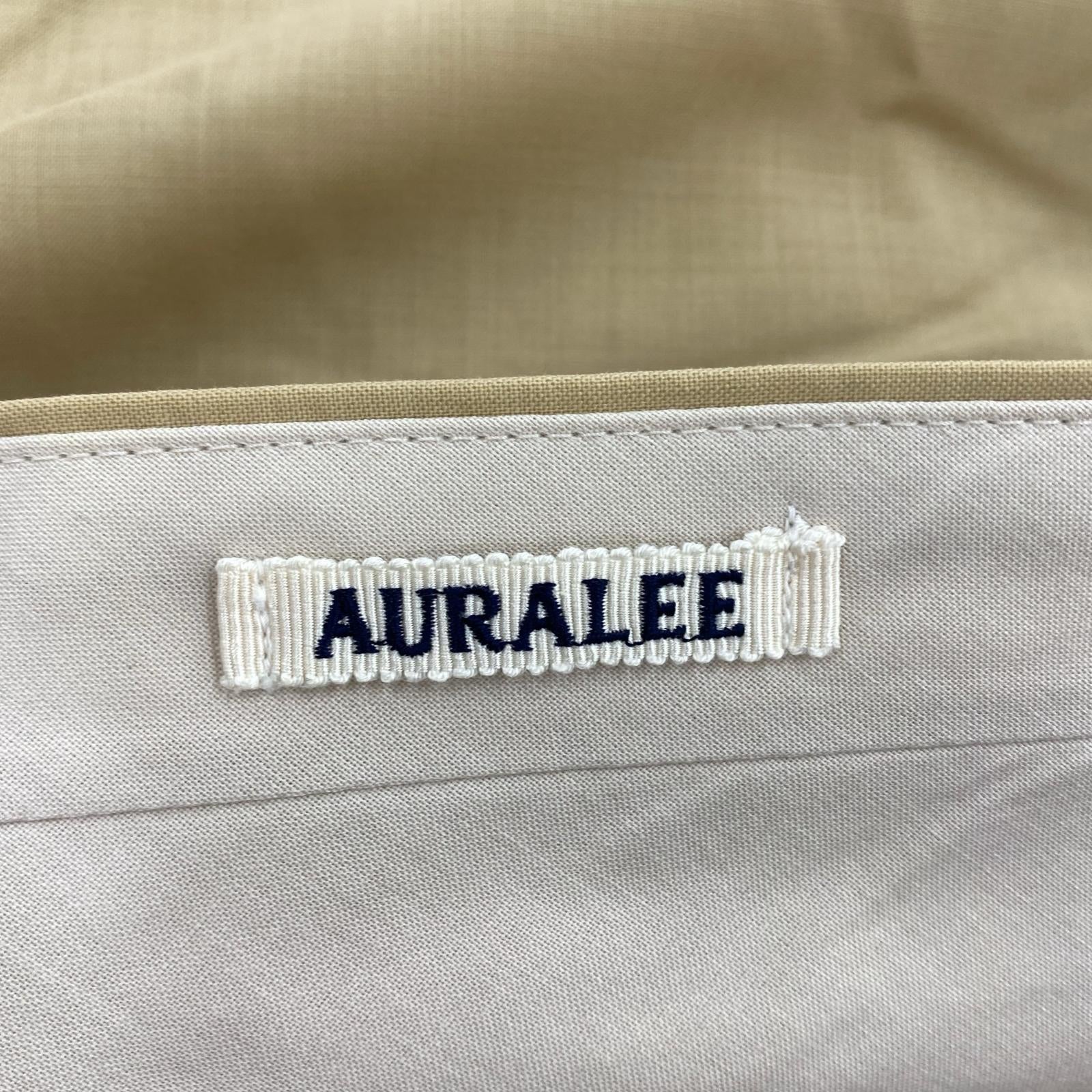 その他ボトムス AURALEE SUPER FINE TROPICAL WOOL SLACKS 4 A24SP04WT 4 ベージュ
