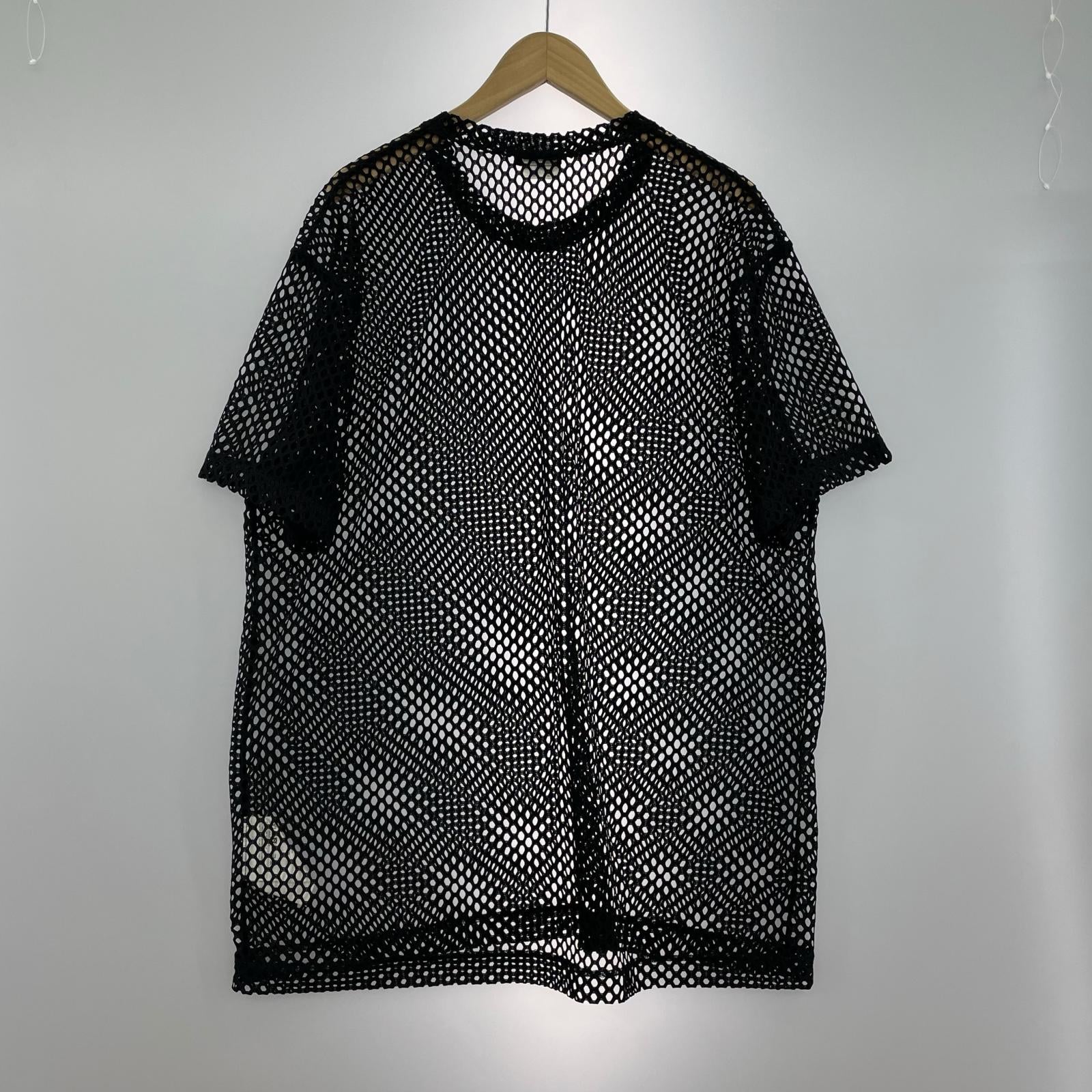 その他トップス 24SS メッシュTシャツ M ブラック
