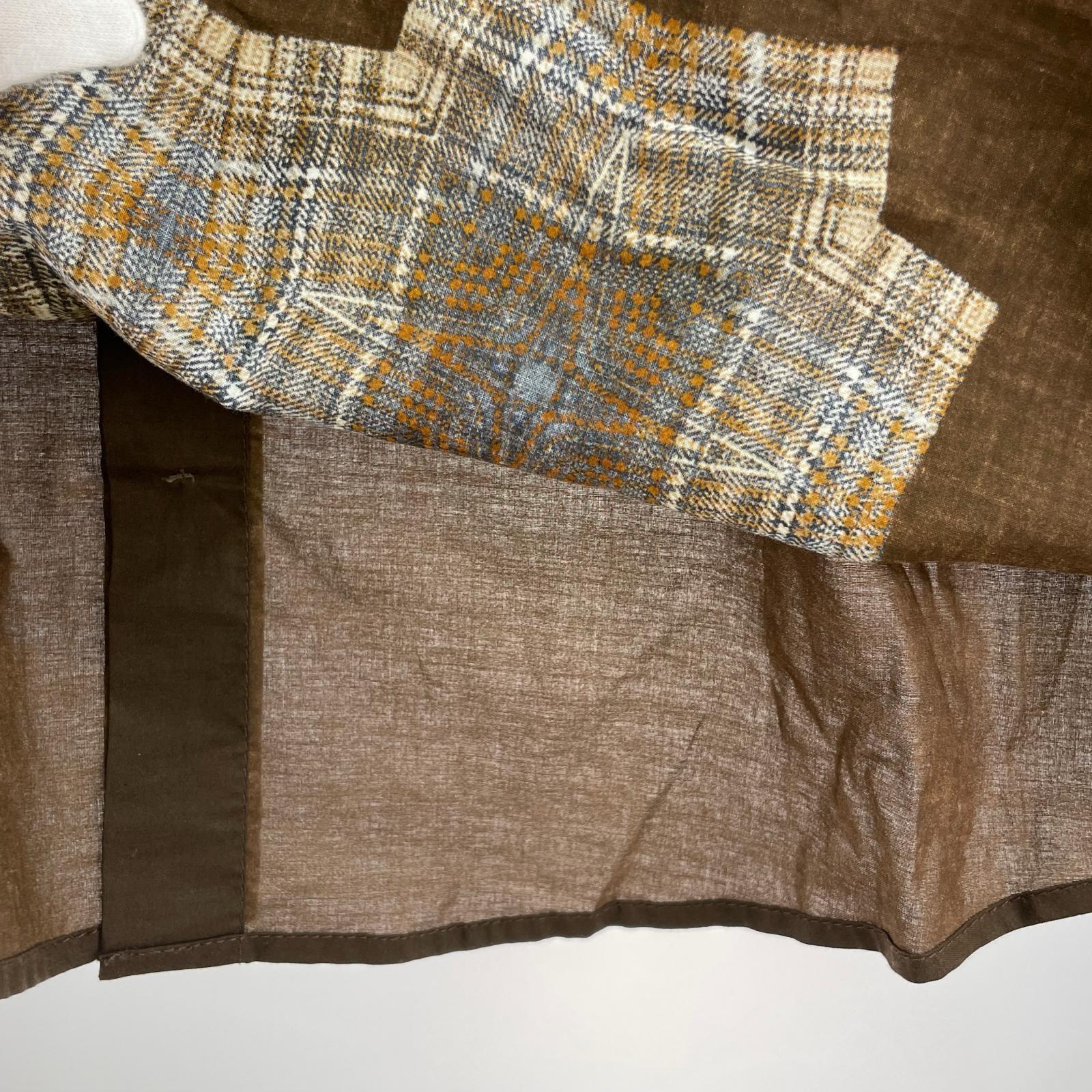 長袖シャツ Acne Studios プリントLSシャツ 44 44 ブラウン