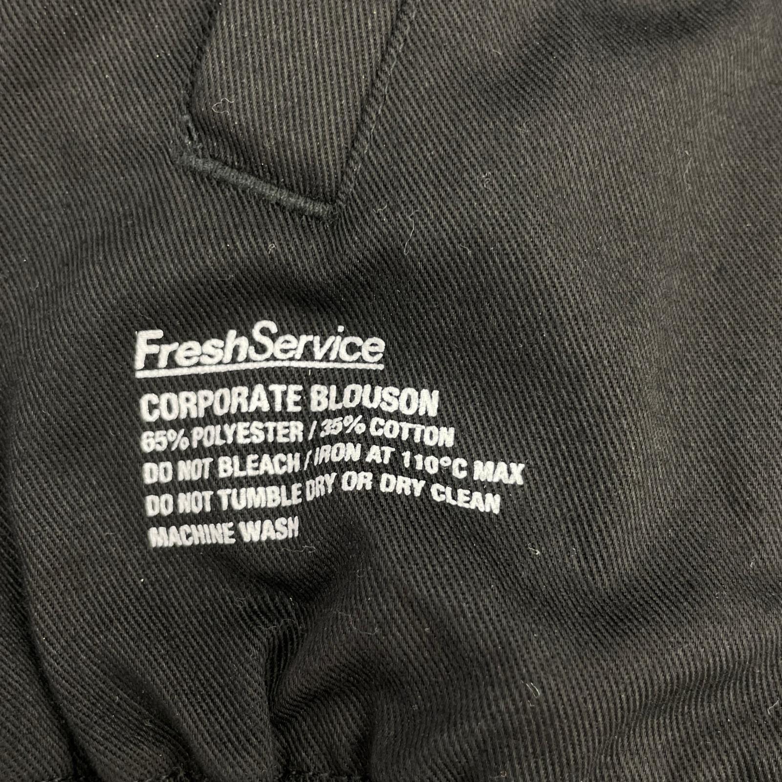 その他アウター FreshService CORPORATE BLOUSON M フロント汚れあり M ブラック