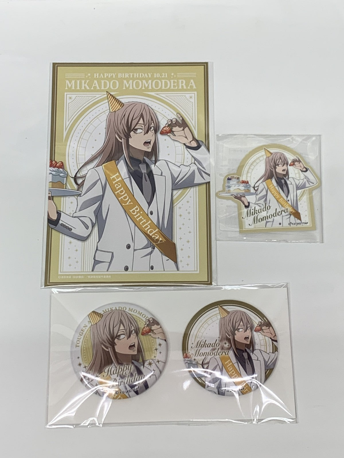 桃源暗鬼 桃寺神門バースデーグッズセット フィギュア/グッズ