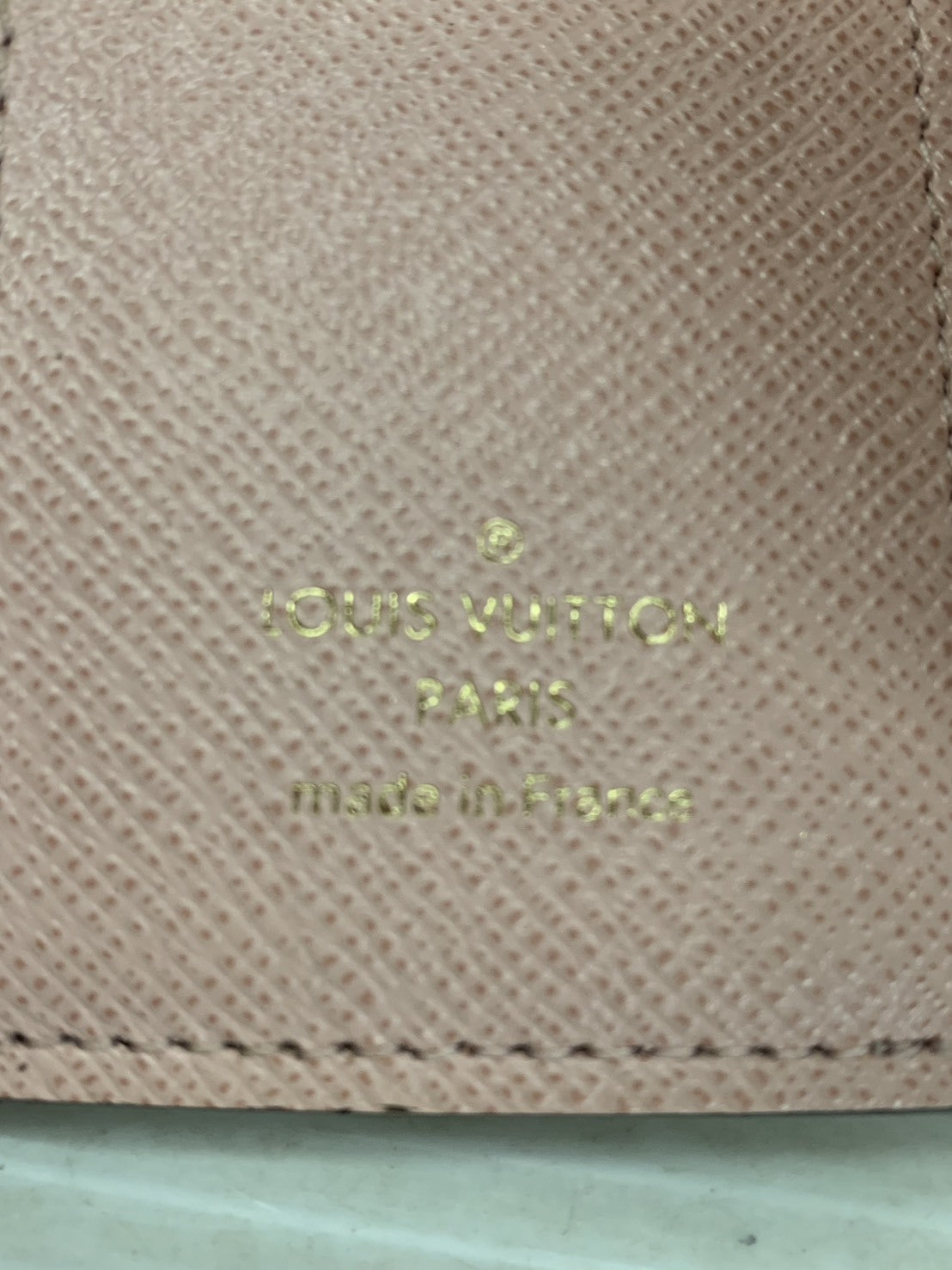 LOUIS VUITTON ポルトフォイユ・ゾエ ダミエ ローズバレリーヌ N60167