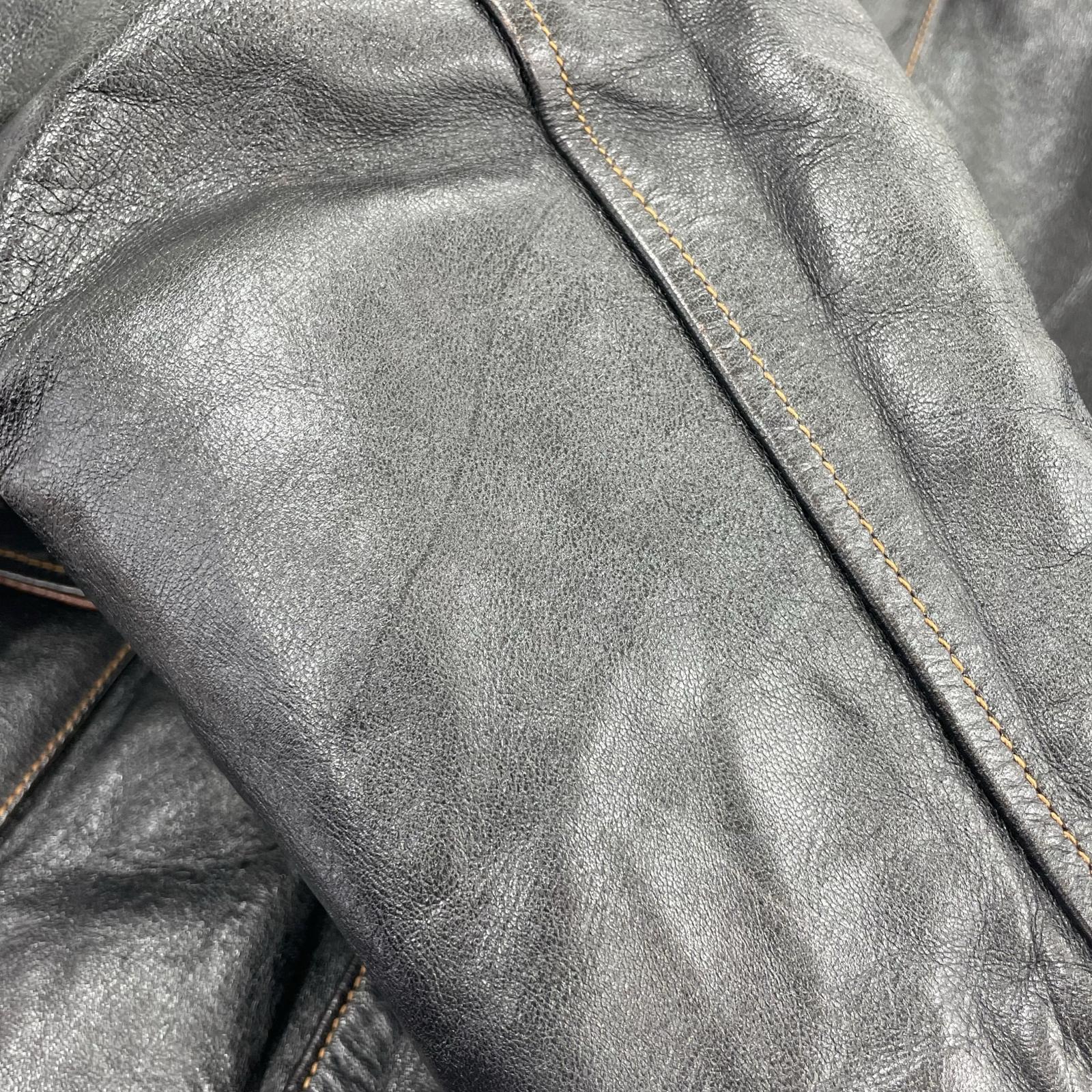 ジャケット TYPE A-2 William Gibson Horse Hide (40) 40 ブラック