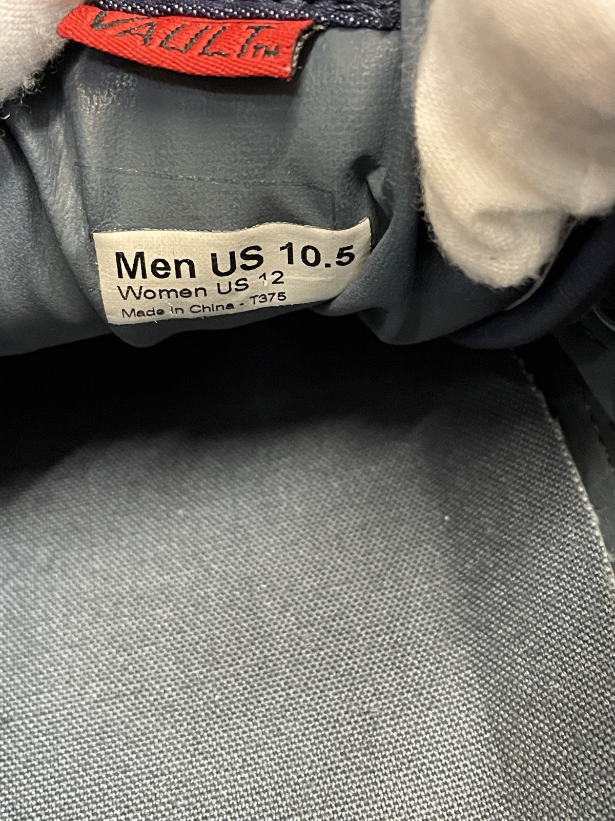 スニーカー VANS VAULT HALF CAB 10.5 紺