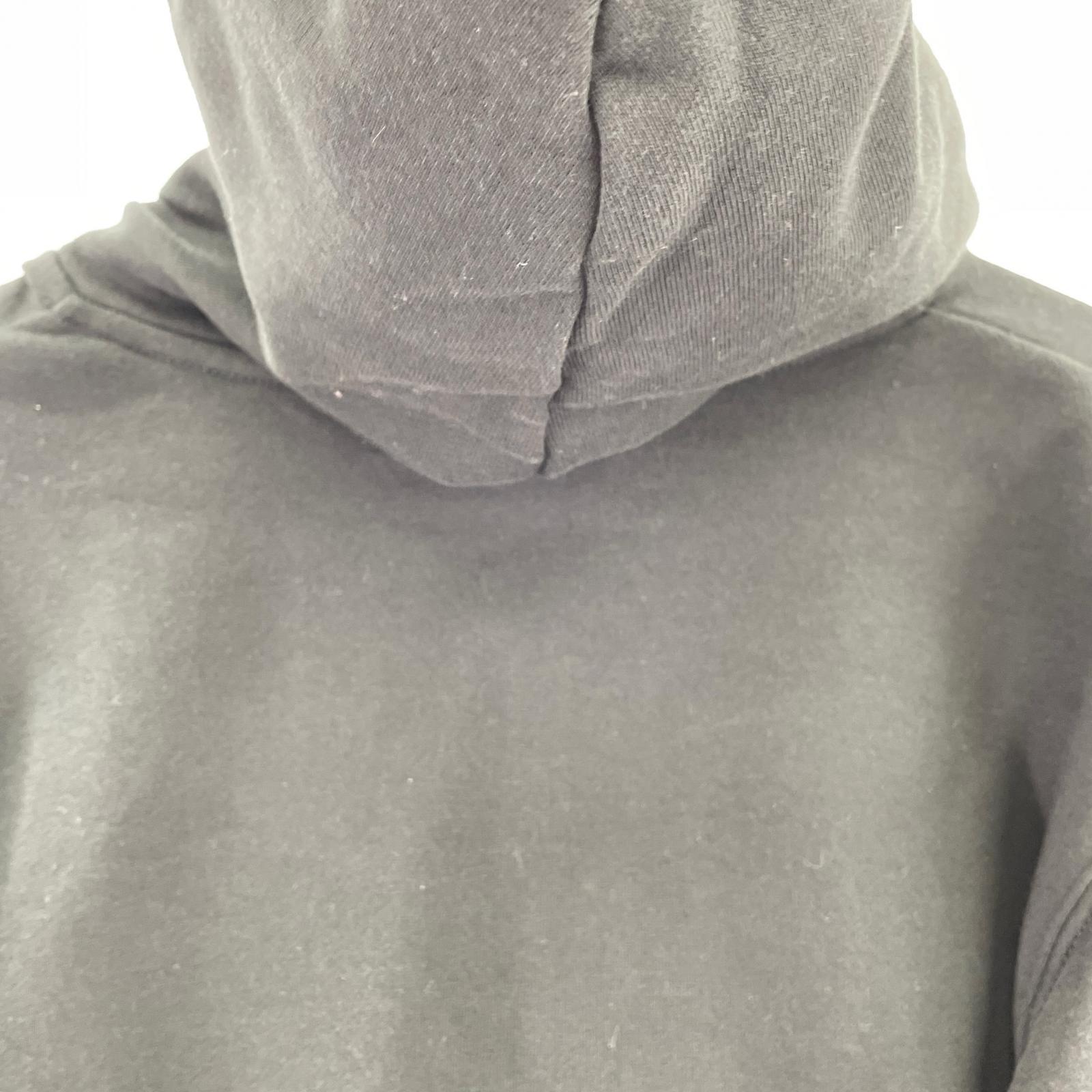 パーカー L/BLK/コットン L ブラック