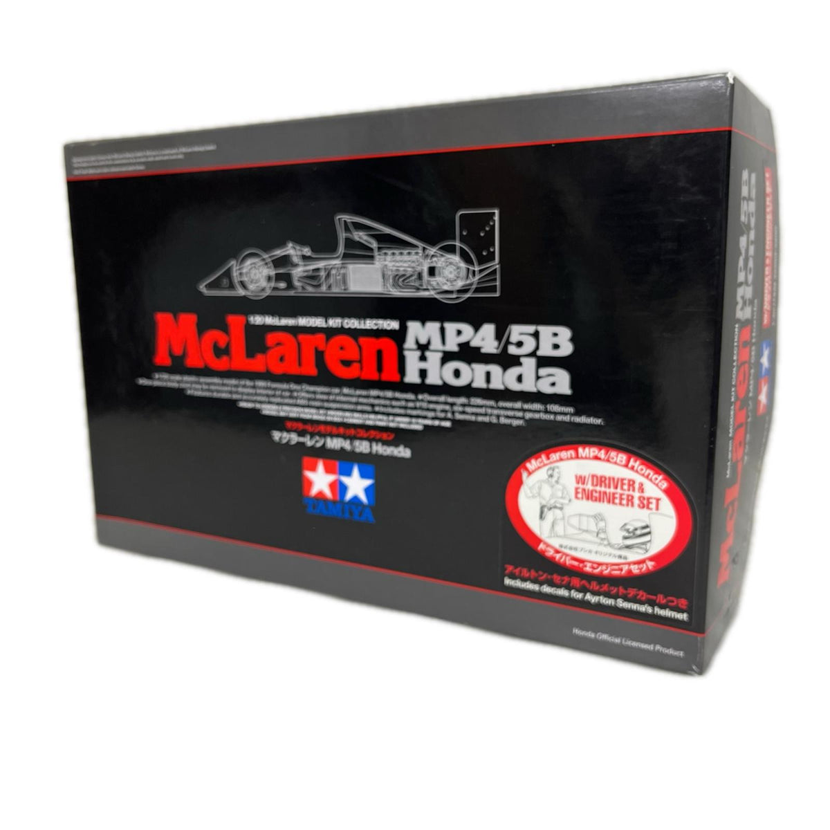 1/20 マクラーレン Honda MP4/5B&ドライバー・エンジニアセット TAMIYA カープラモ・ミニ四駆