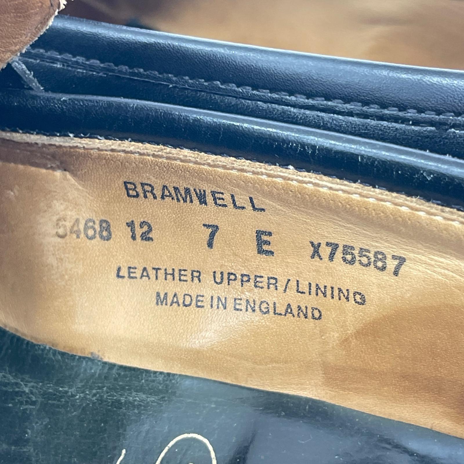 シューズ BRAMWELL ローファー(7E) ブラック
