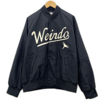 ブルゾン STADIUM JACKET L 黒 WRD6101 L ブラック
