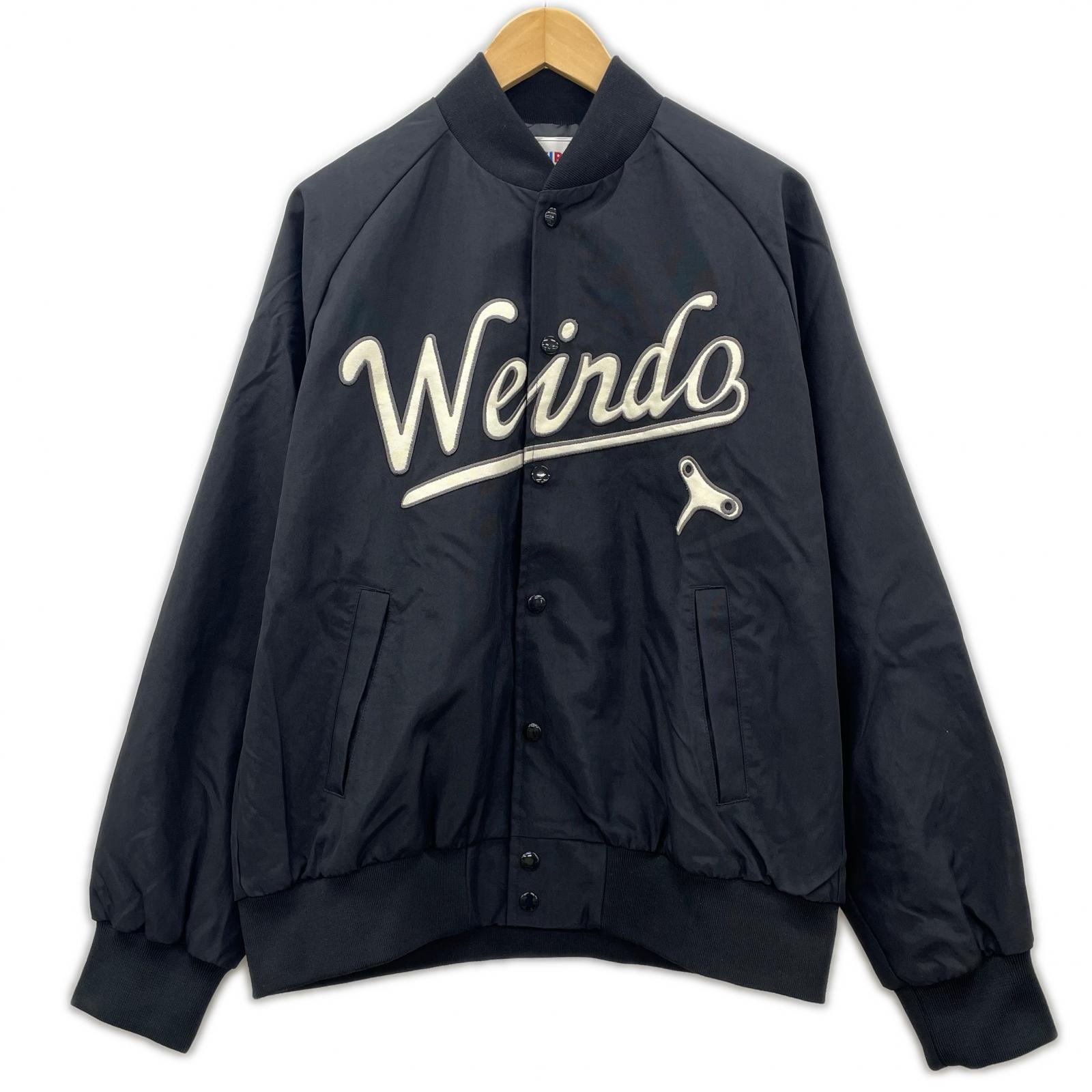 ブルゾン STADIUM JACKET L 黒 WRD6101 L ブラック