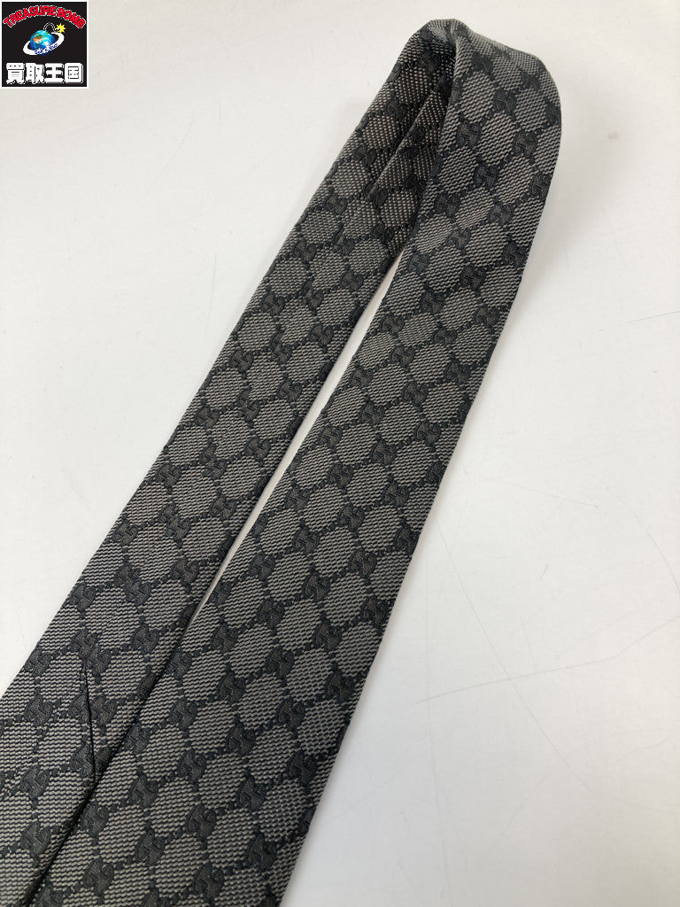 GUCCI GGパターン シルクジャカード ネクタイ