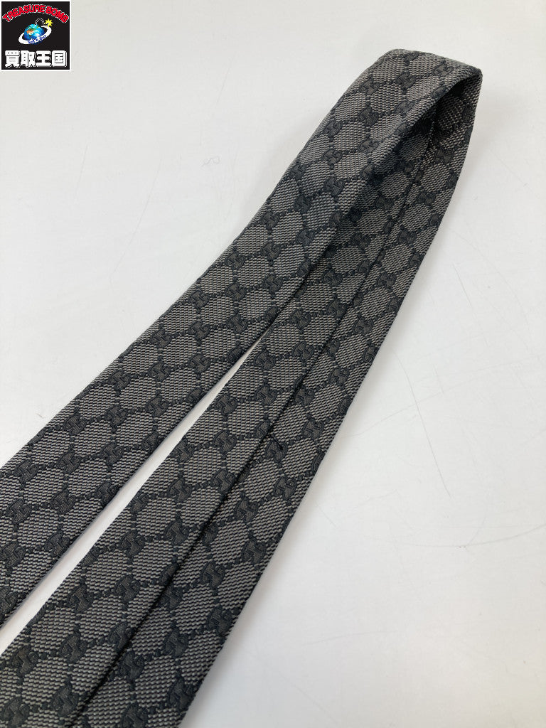 GUCCI GGパターン シルクジャカード ネクタイ