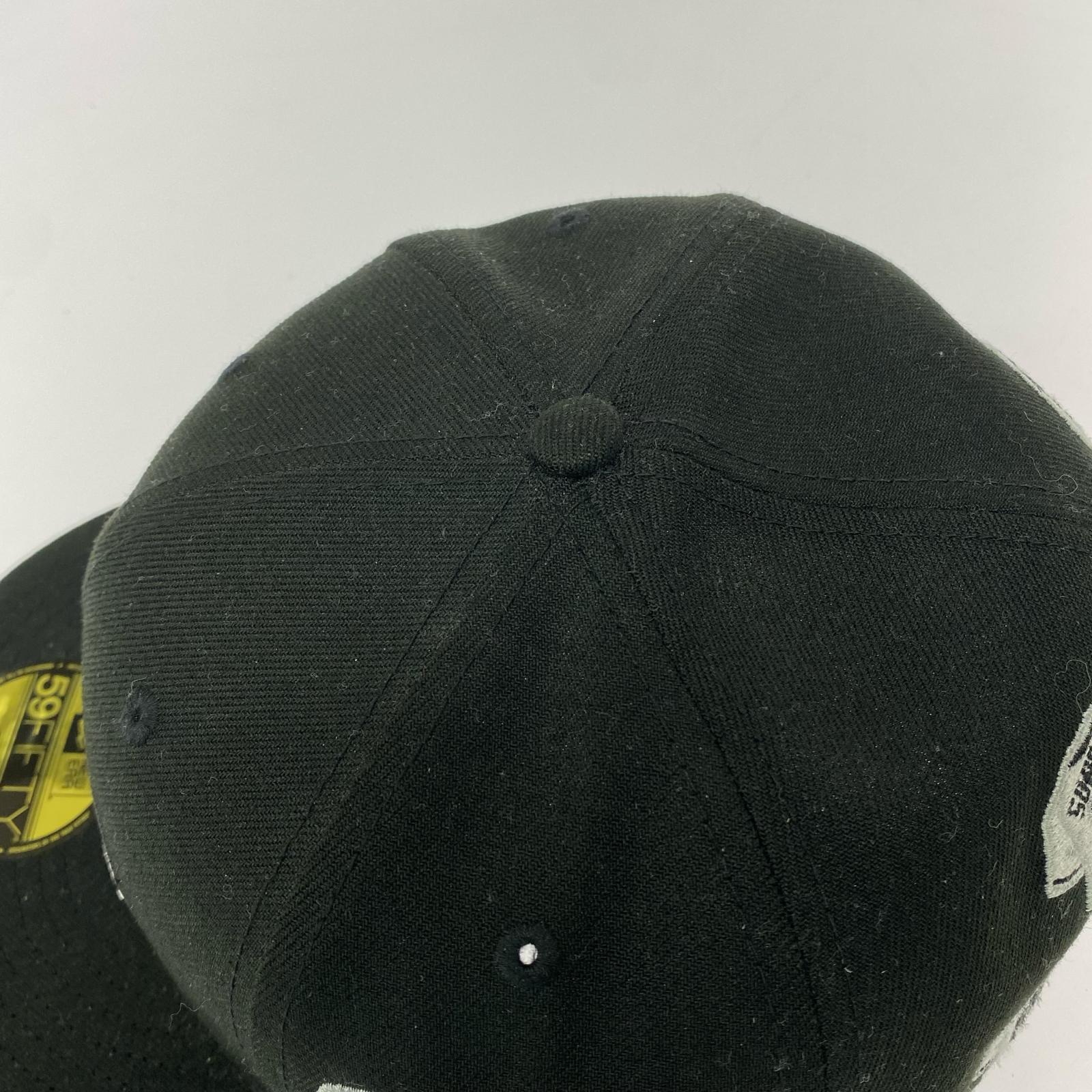 キャップ Jerseys Box Logo New Era Fitted Hat ブラック