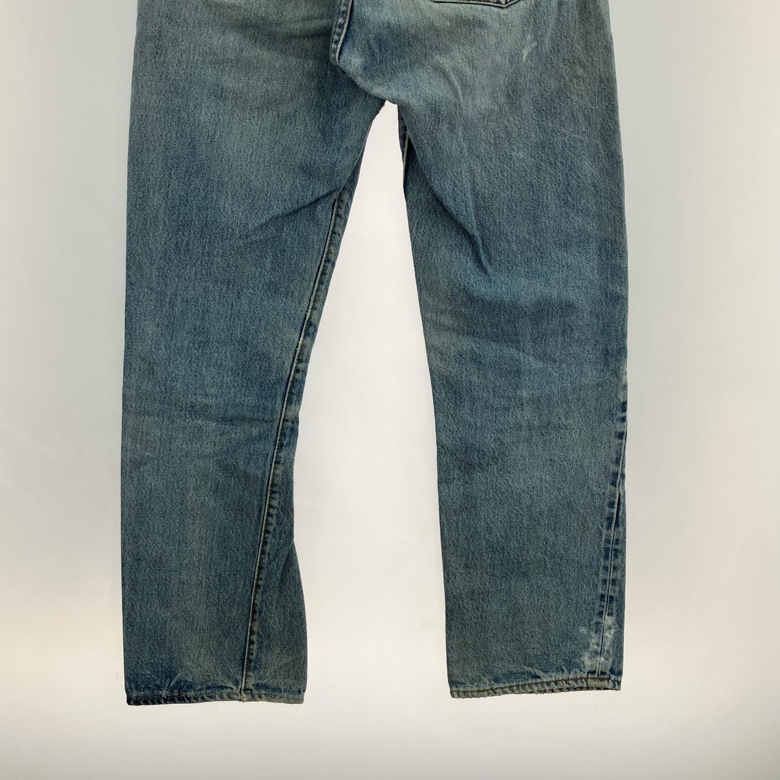 デニムパンツ 501 66後期 USA製 刻印6 エルパソ工場 ブルー