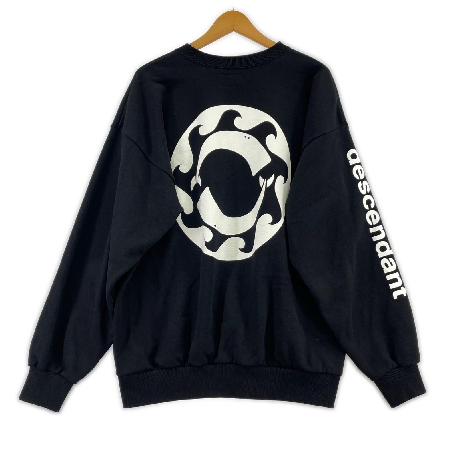 スウェット VORTEX CREW NECK スウェット 2 黒 2 ブラック