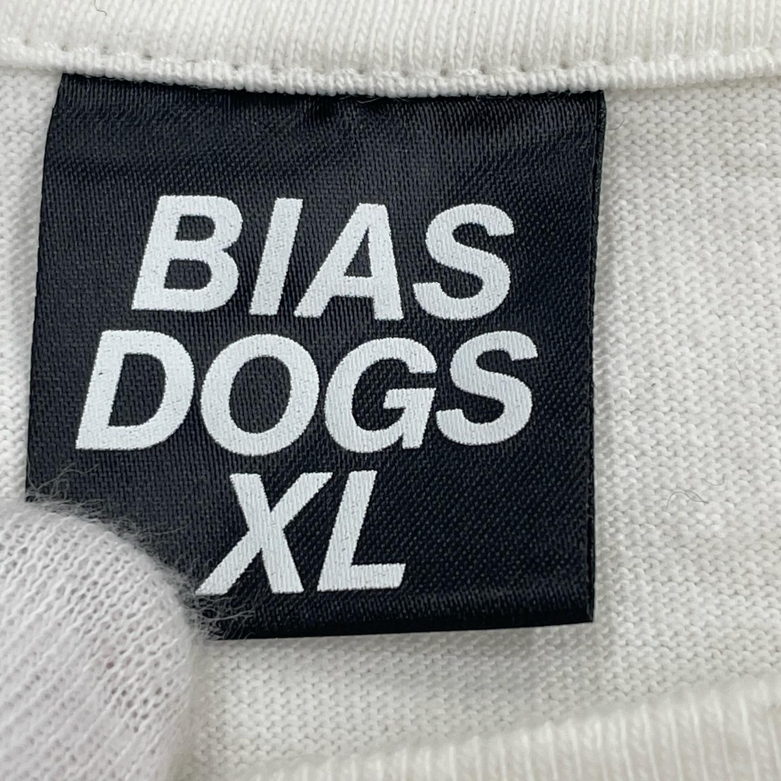 半袖Tシャツ BIAS DOGS Tシャツ XL 白 ホワイト