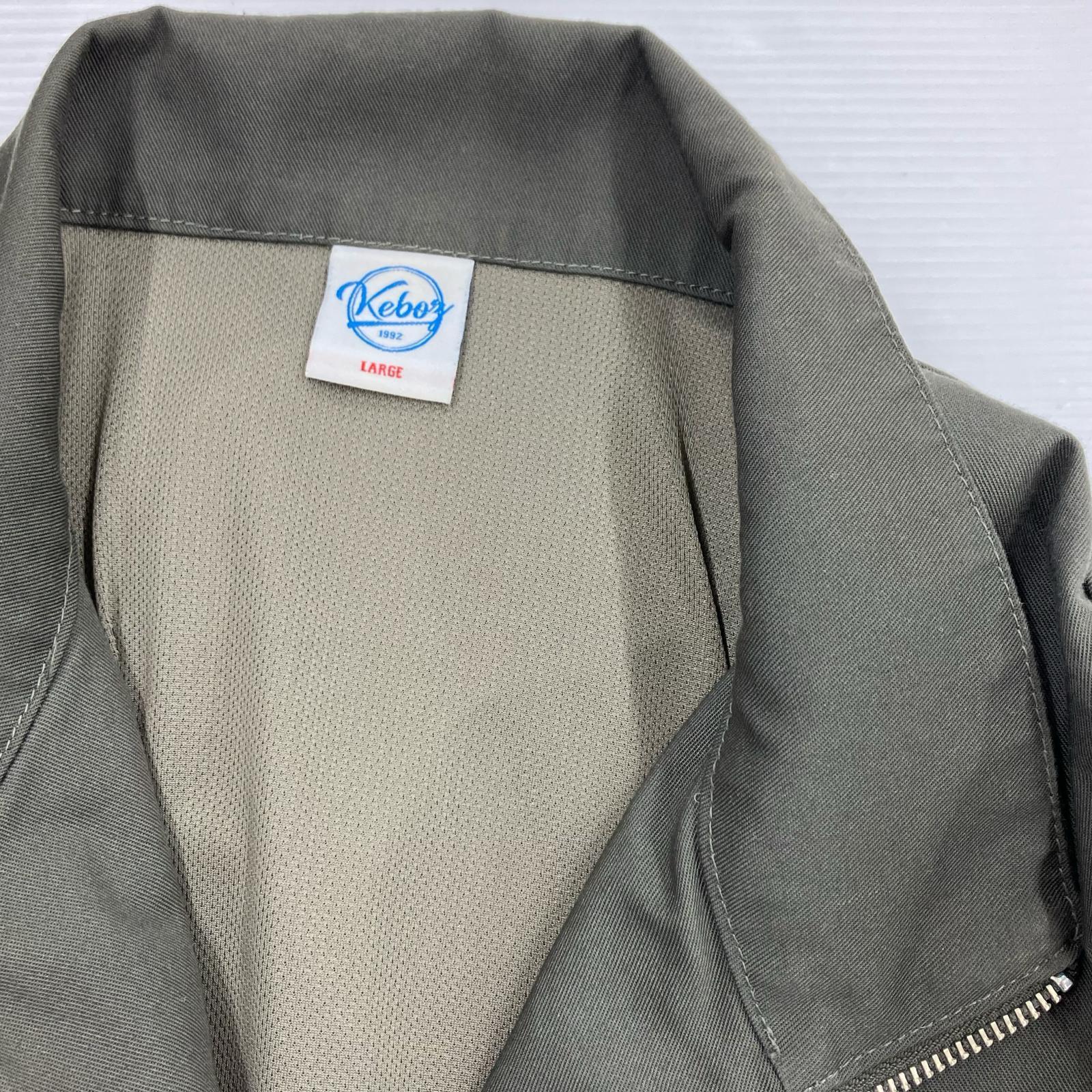 ジャケット Keboz ジップアップブルゾン L L