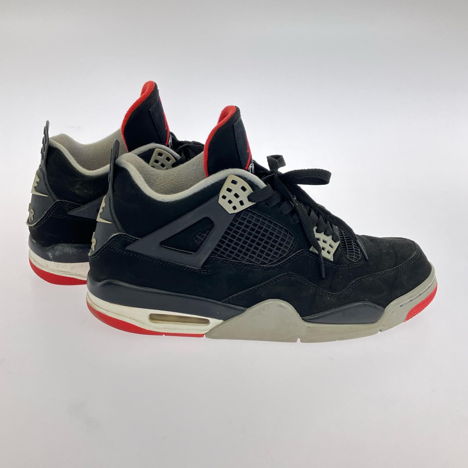 スニーカー AIR JORDAN 4 RETRO BRED 29.0cm 29cm (US11 UK10 1/2 EU48) ブラック