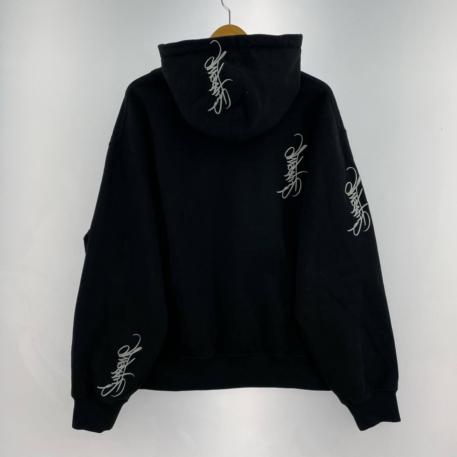 パーカー 24SS Tag Hooded Sweatshirt M 黒 M ブラック