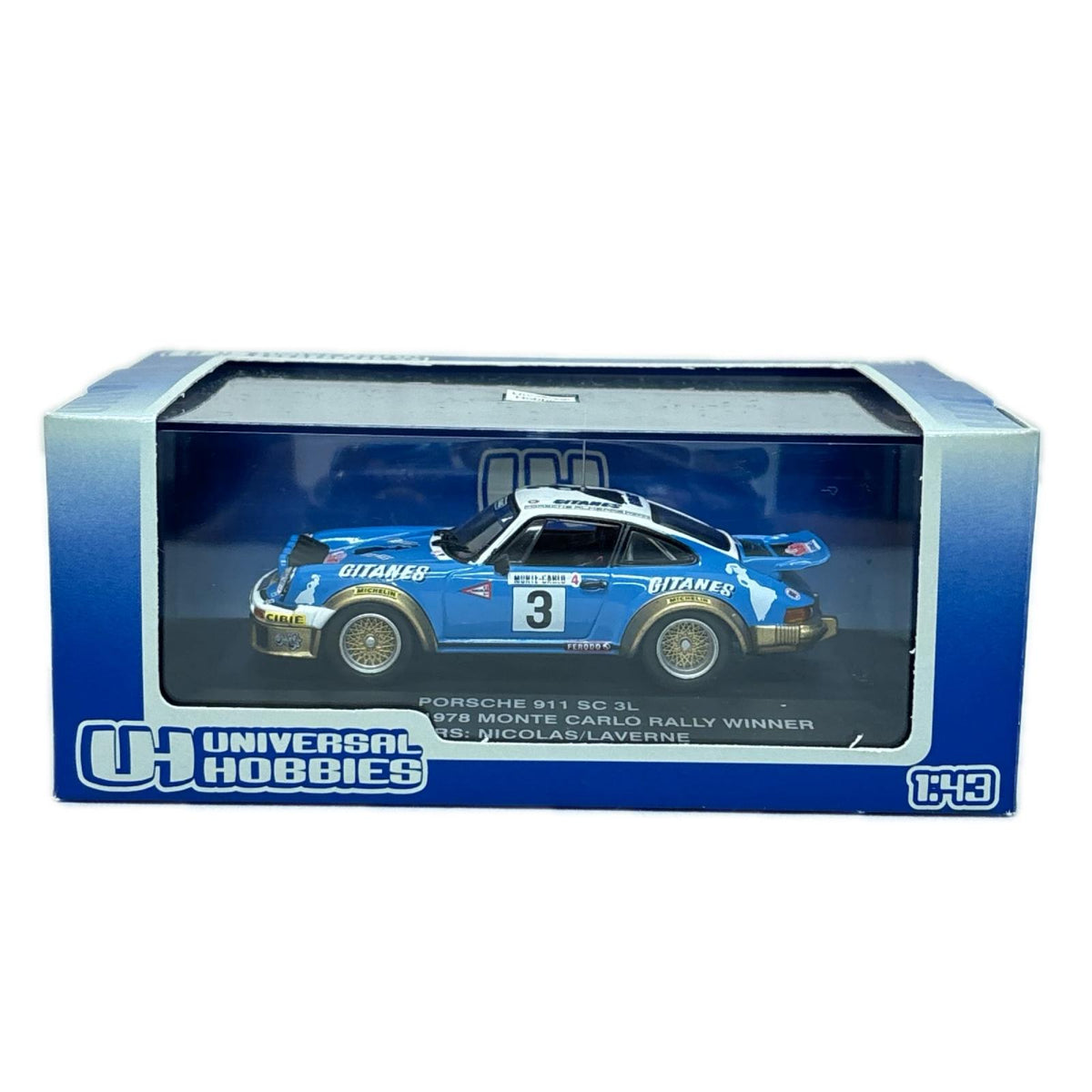 京商 1/43 PORSCHE 911 SC 3L PORSCHE 911 SC 3L UNIVERSAL HOBBIES スケールカー