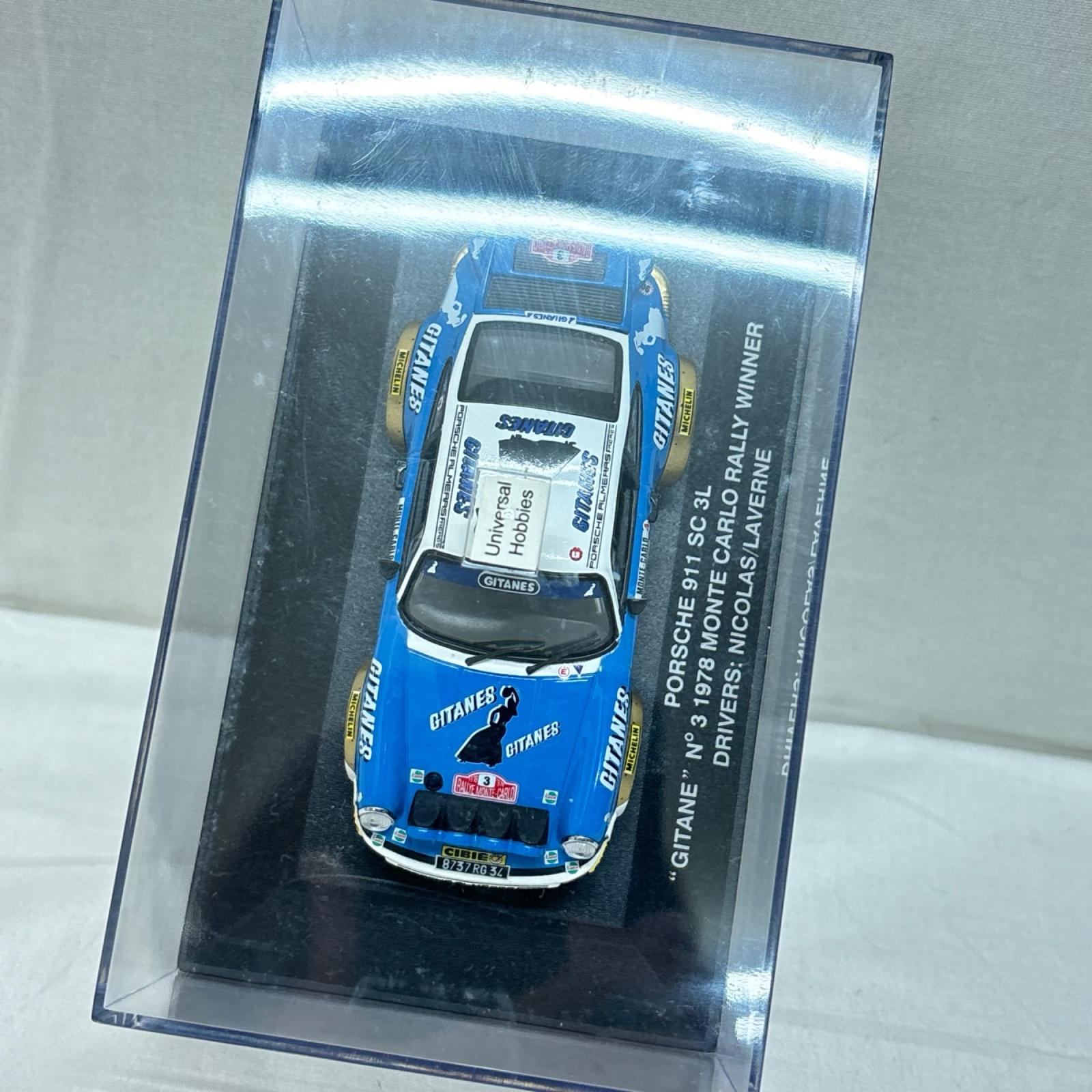 京商 1/43 PORSCHE 911 SC 3L PORSCHE 911 SC 3L UNIVERSAL HOBBIES スケールカー