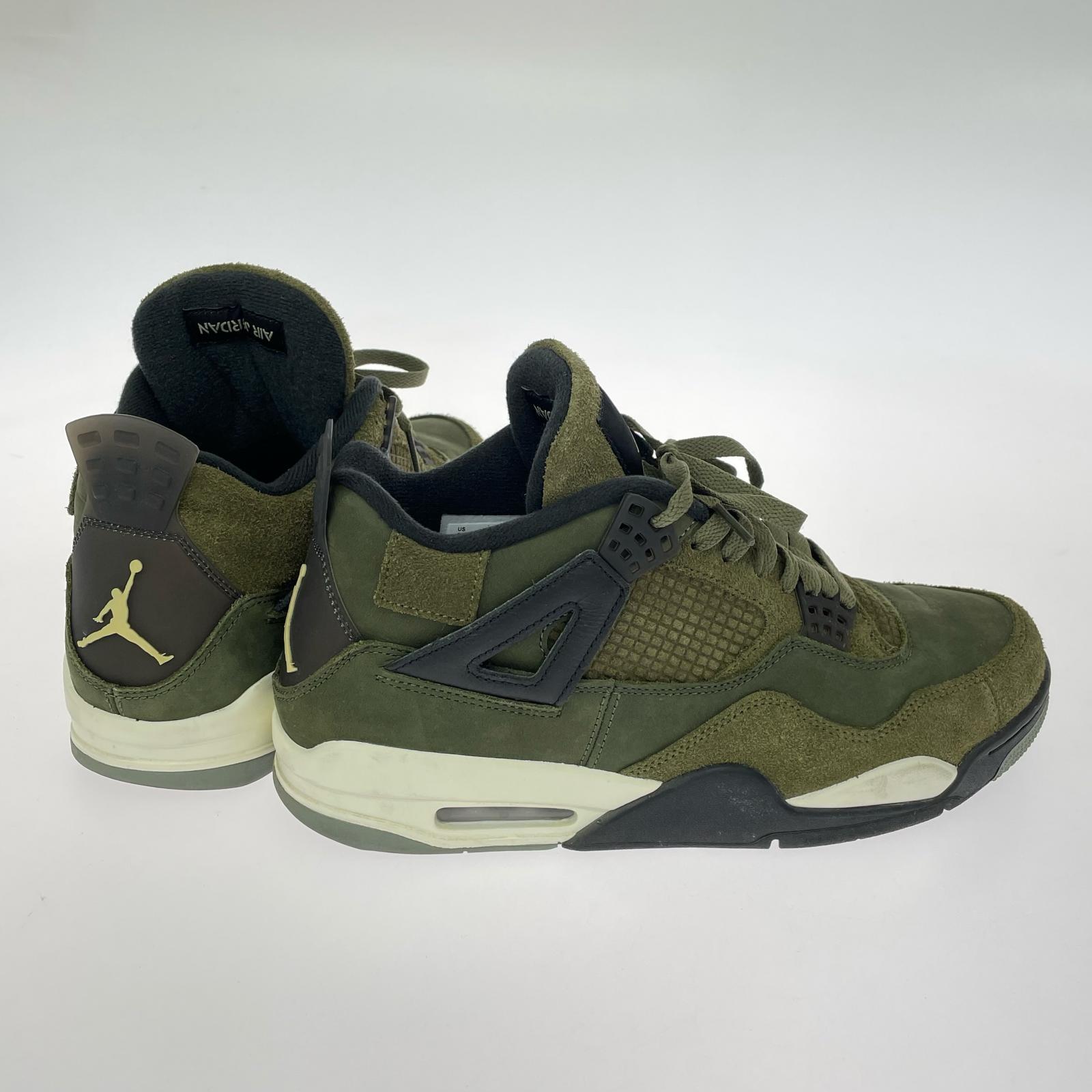 スニーカー AJ4 RETRO SE OLIVE 29cm (US11 UK10 1/2 EU48) カーキ