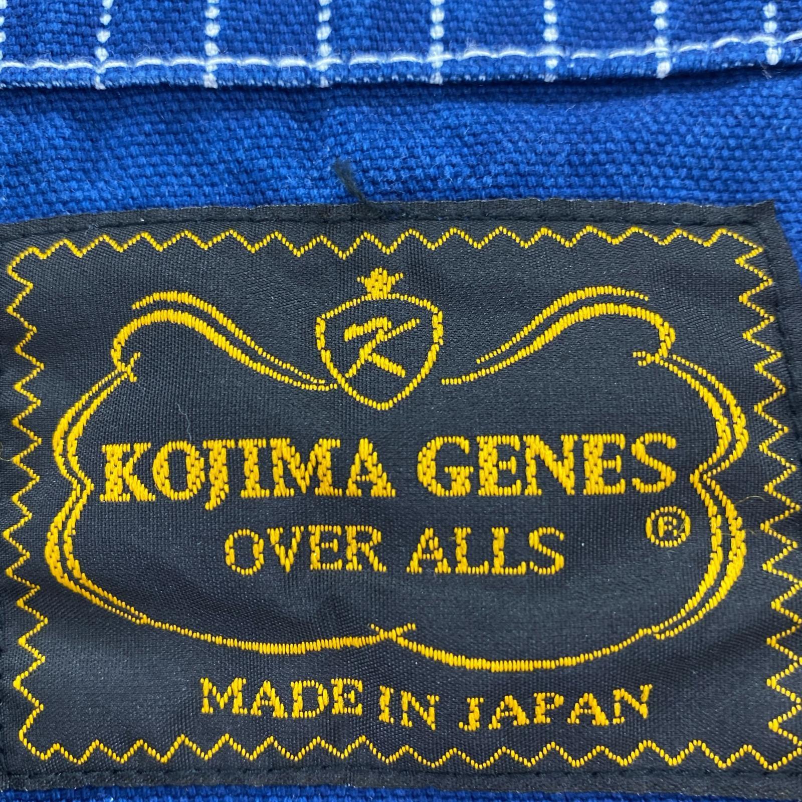 ジャケット 児島ジーンズ ウォバッシュベスト L ブルー
