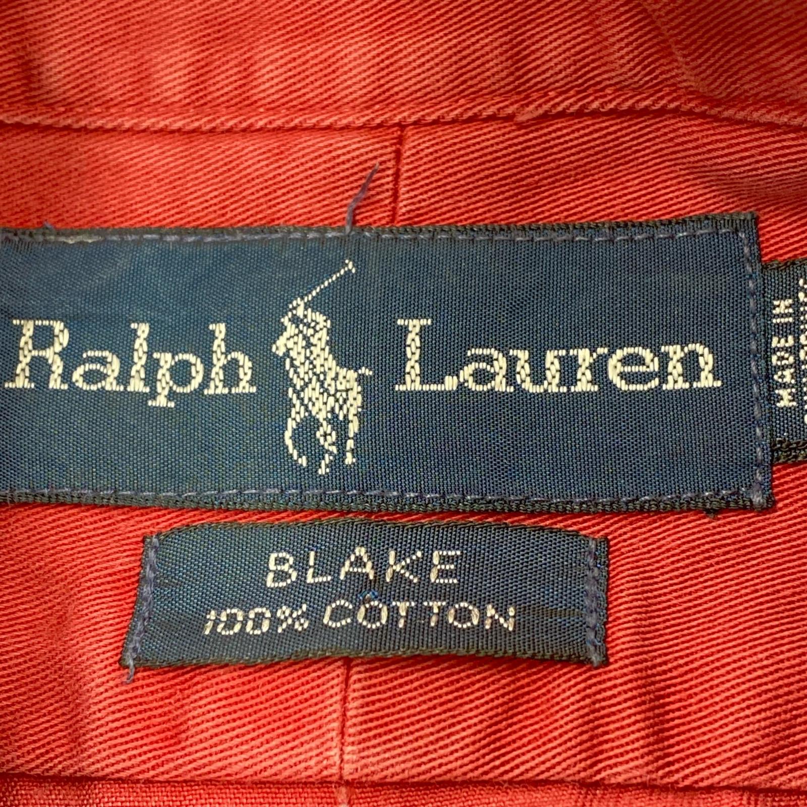 長袖シャツ BLAKE 赤 XL