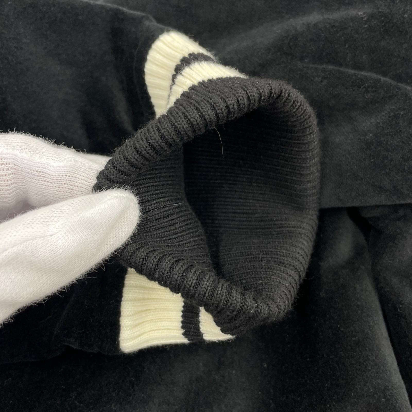 テーラードジャケット JACKROSE 襟付き刺繍スナップスタジャン(5) 5 ブラック