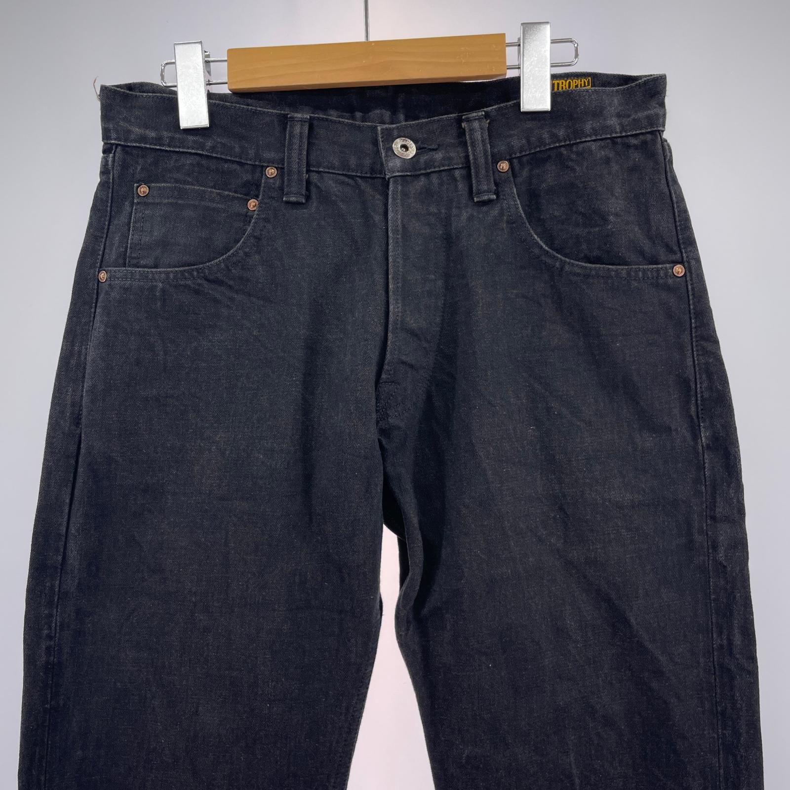 デニムパンツ TROPHY CLOTHING 1605 W32 ブラック