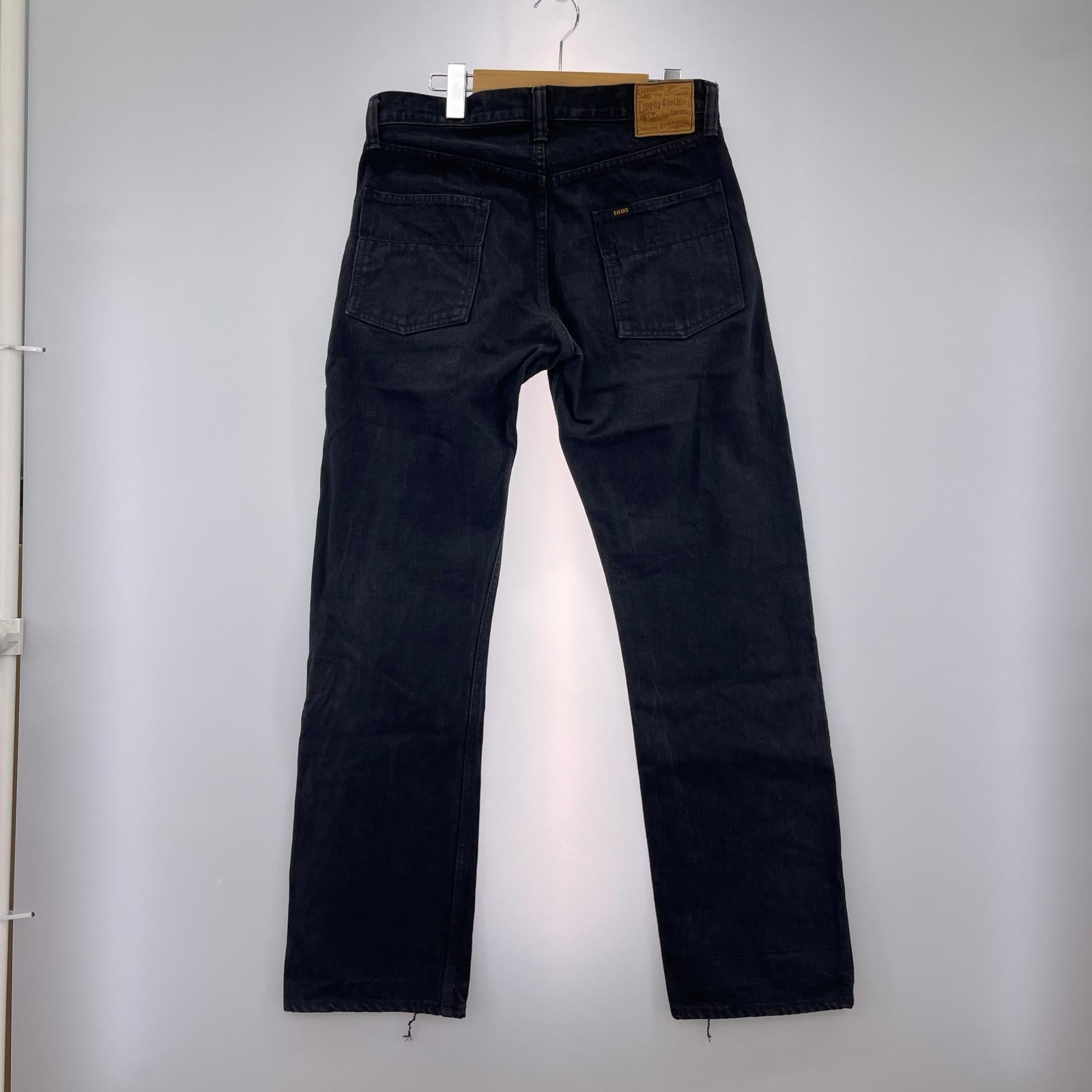 デニムパンツ TROPHY CLOTHING 1605 W32 ブラック