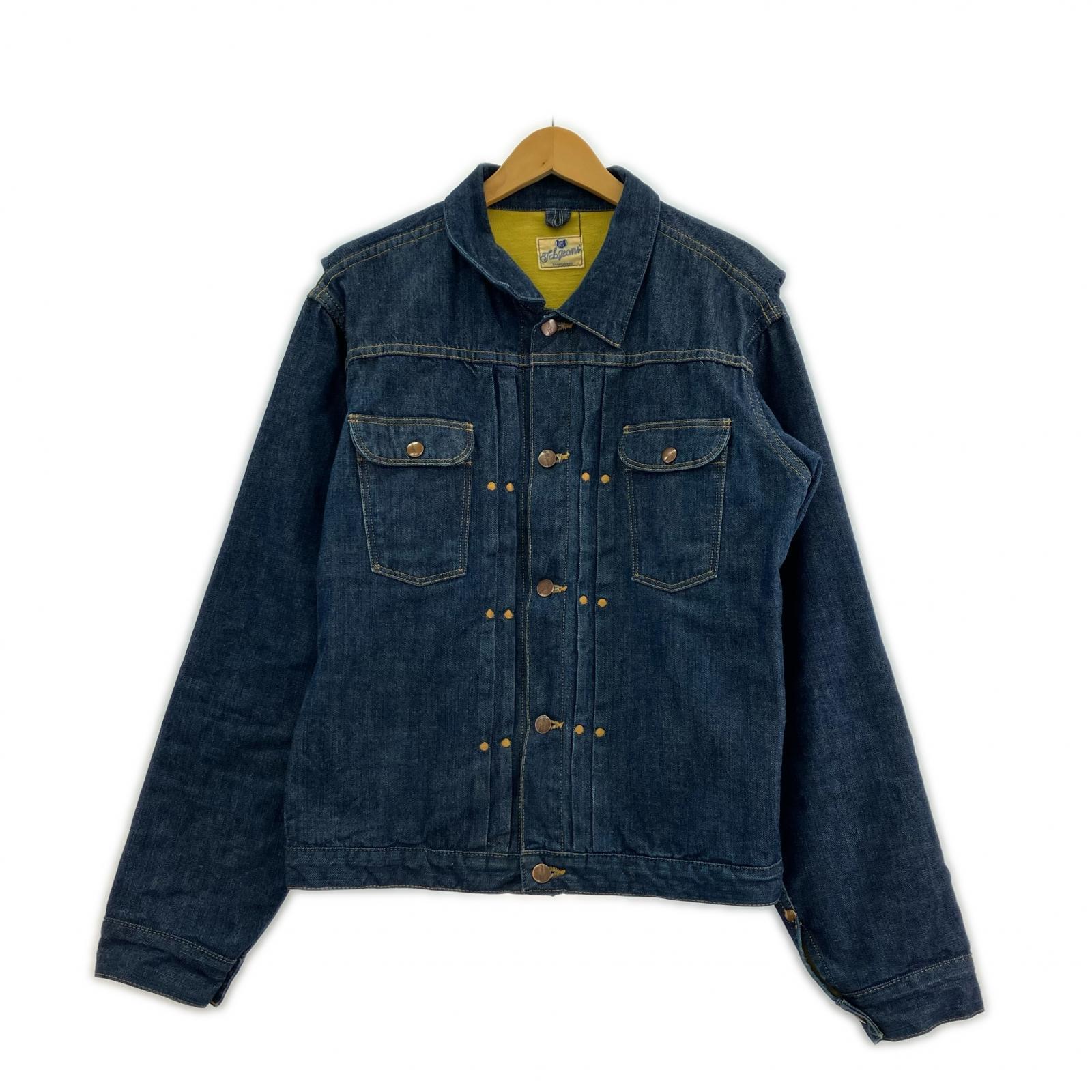 デニムジャケット TCB JEANS Hard Working Cat Hero Jacket ブルー