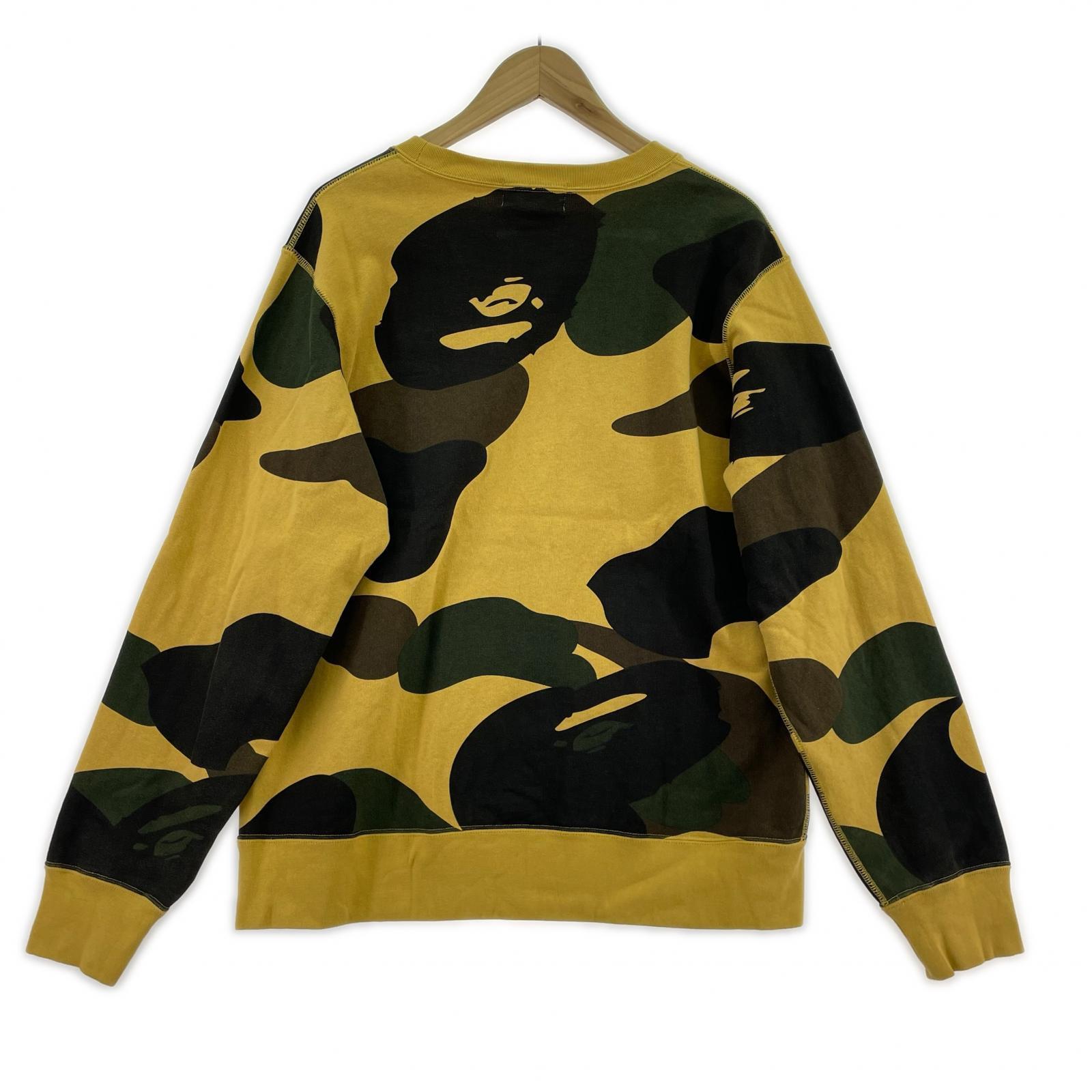 スウェット 1st CAMO クルーネックスウェット L L