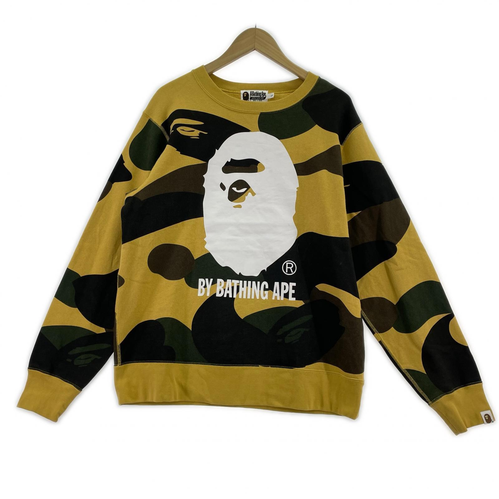 スウェット 1st CAMO クルーネックスウェット L L