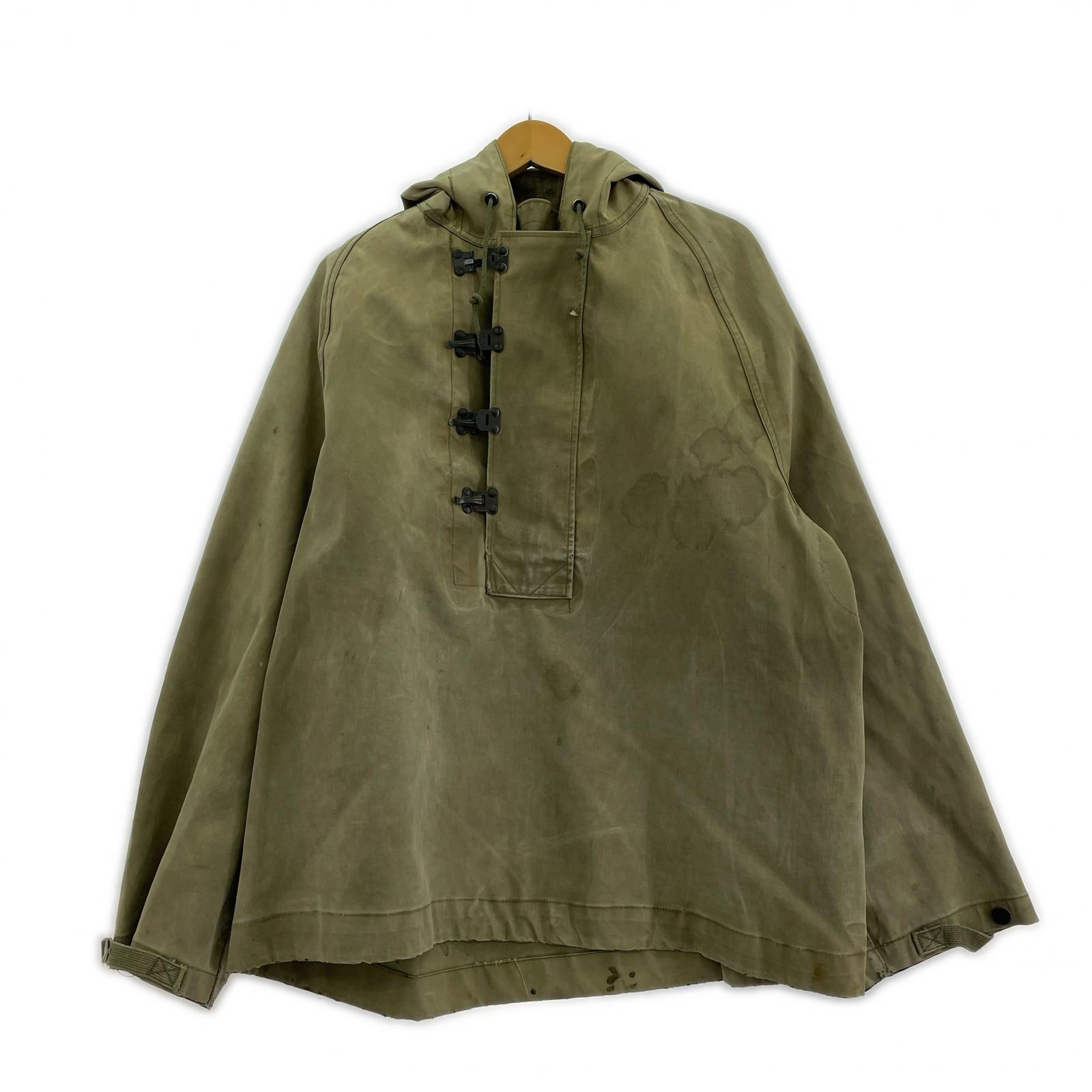 パーカー US NAVY 40s 初期型 Nー2 デッキレインパーカー カーキ