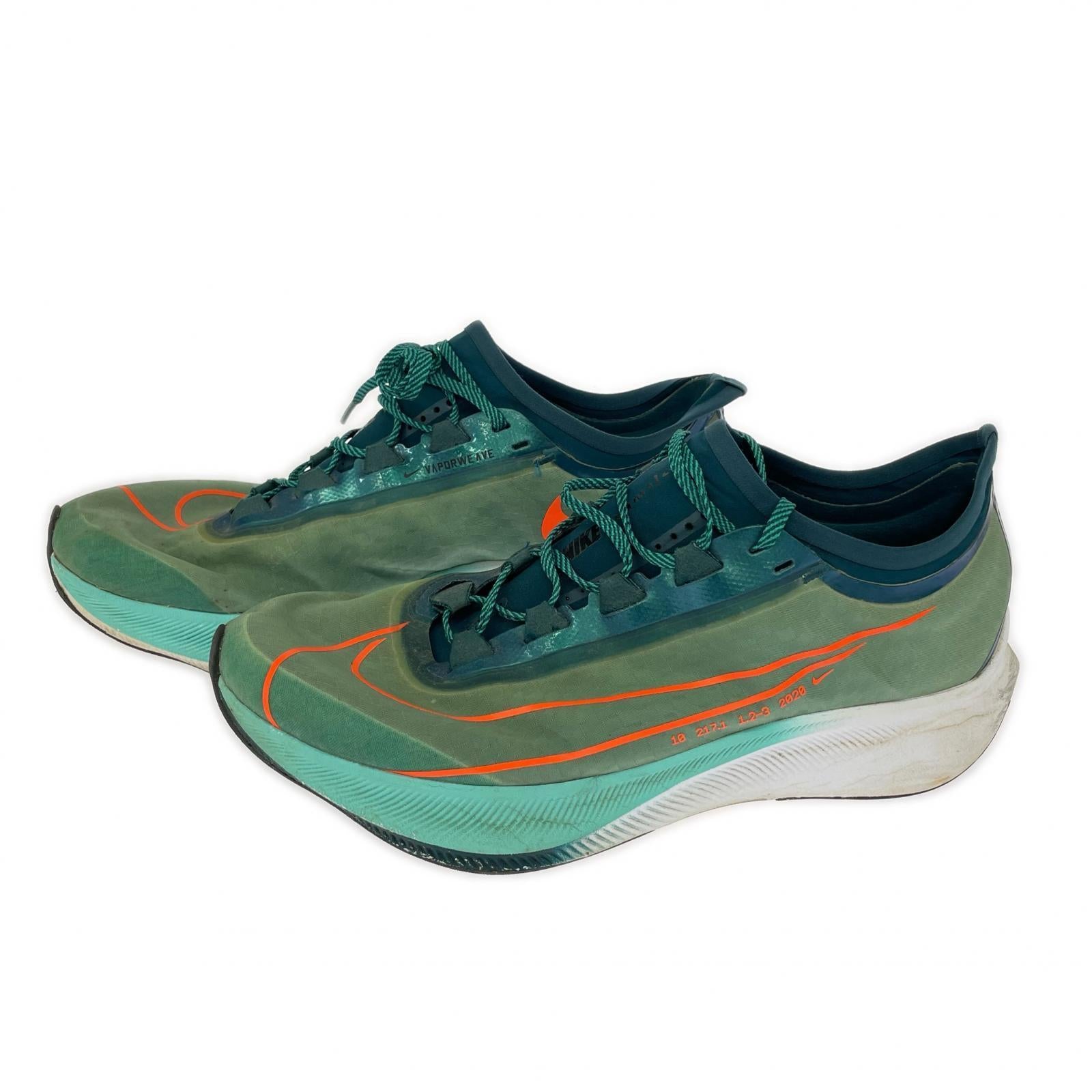 スニーカー Zoom fly 3/CD4570-300 (27.5) 27.5cm (US9 1/2 UK9 EU45) グリーン