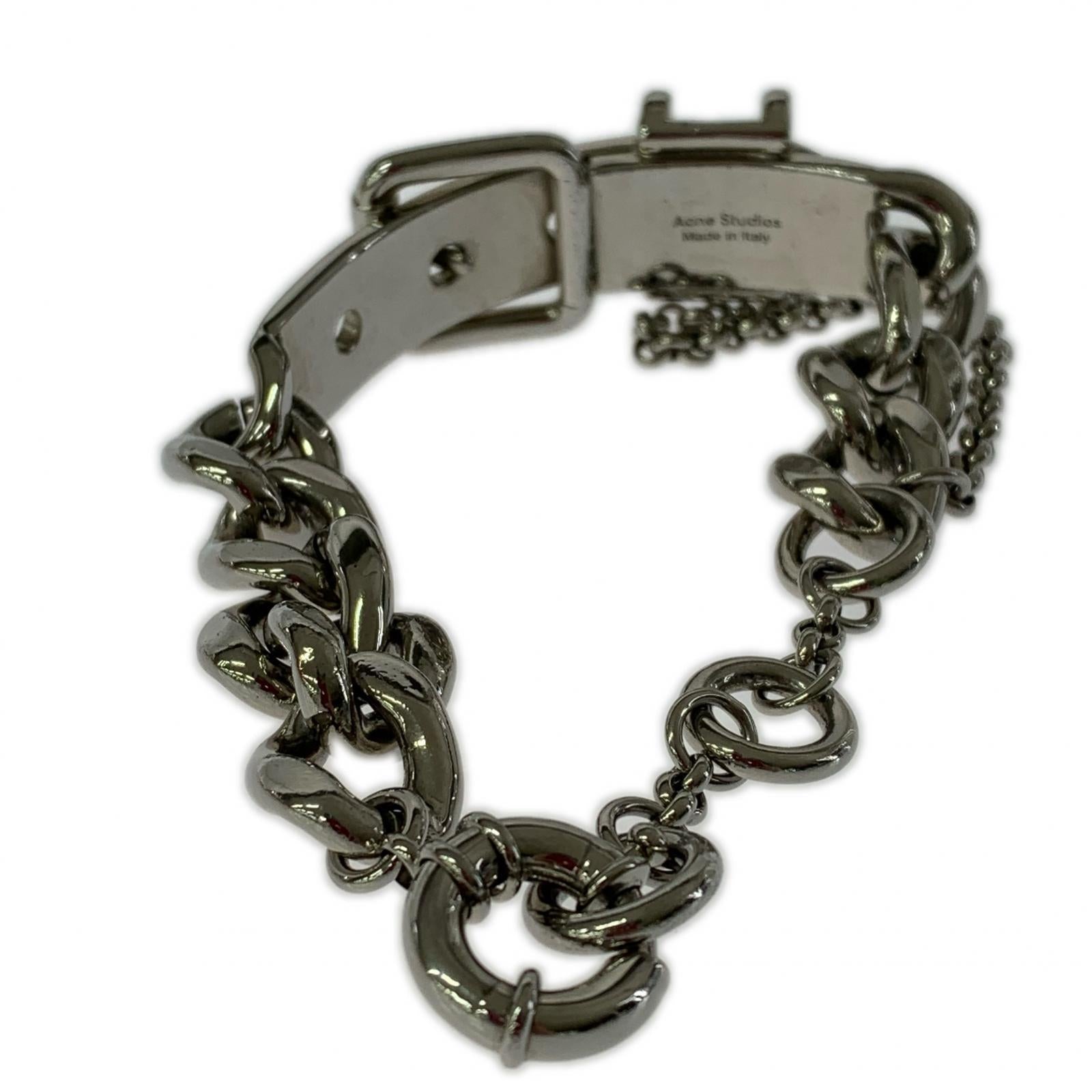 ブレスレット Buckle Chain Bracelet