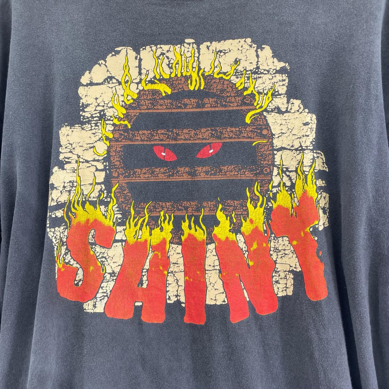長袖Tシャツ 24AW LIVE IN HELL カットソー 黒 (M) M グレー