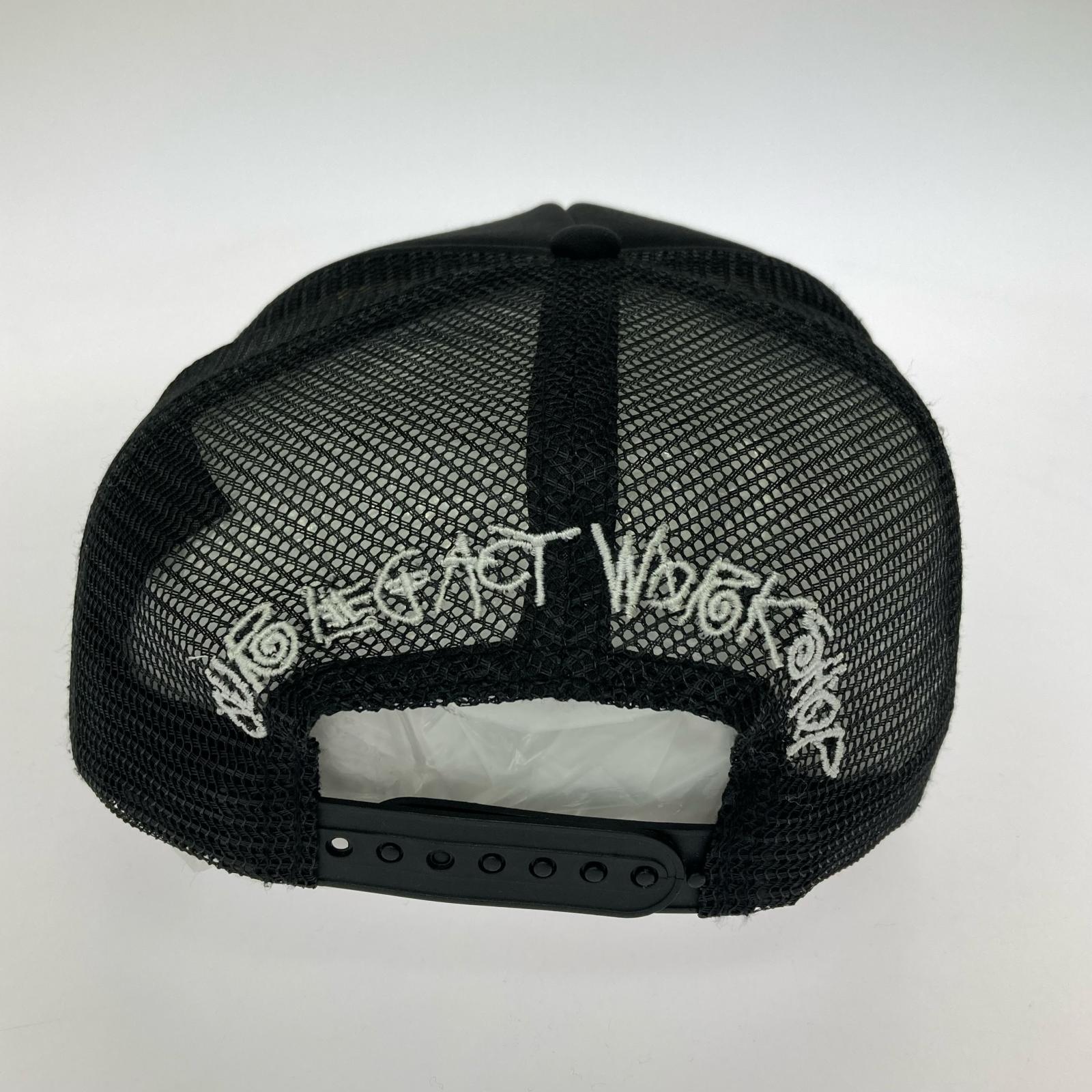 キャップ STUSSY×OUR LEGACY Work shop Trucker Cap メッシュキャップ 黒 ブラック