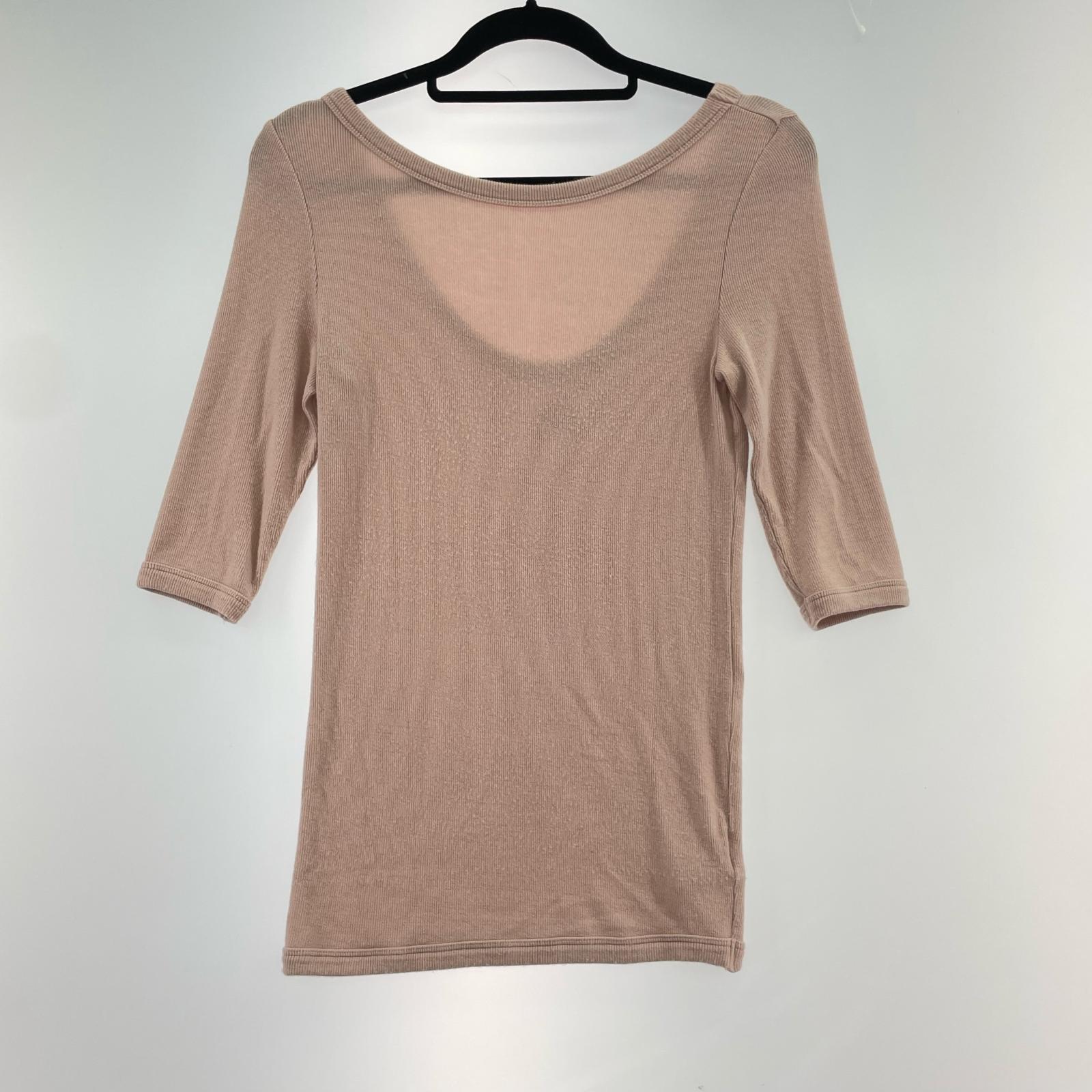 半袖Tシャツ HALF SLEEVE RIB TEE ピンク 38 ピンク