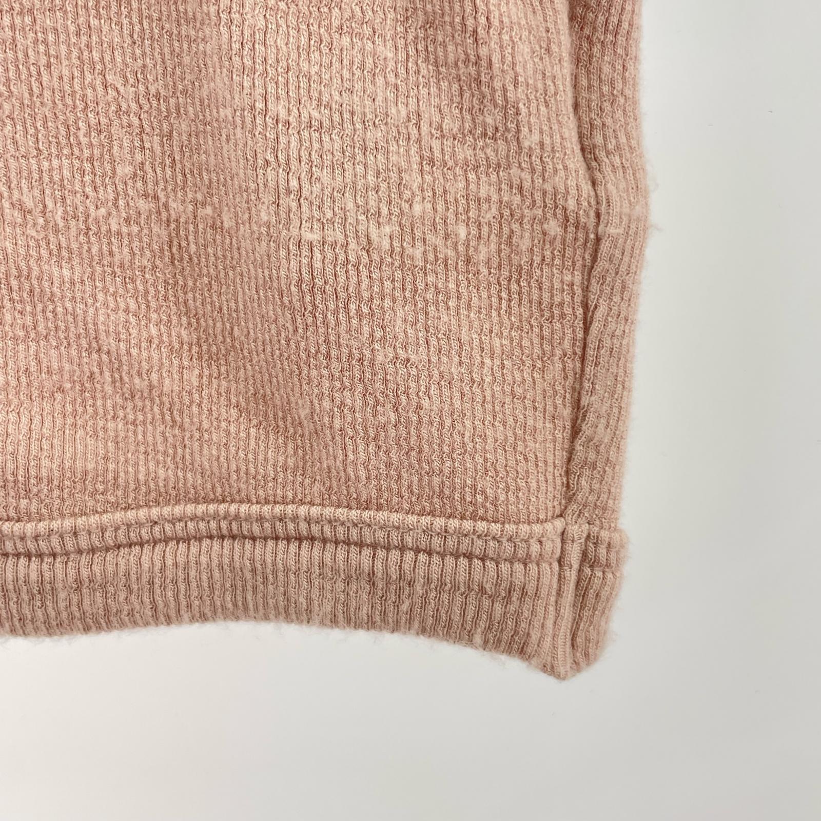 半袖Tシャツ HALF SLEEVE RIB TEE ピンク 38 ピンク