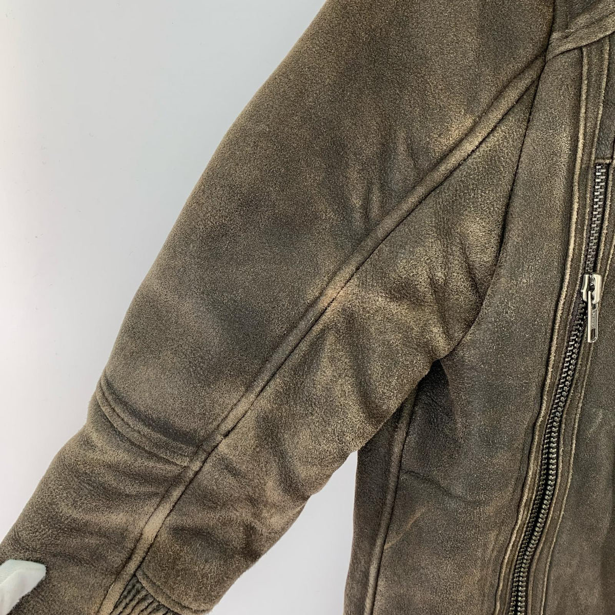 レザージャケット Y'2 LEATHER RIDING MASTER L ブラウン