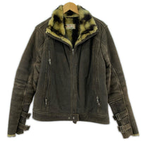 レザージャケット Y'2 LEATHER RIDING MASTER L ブラウン