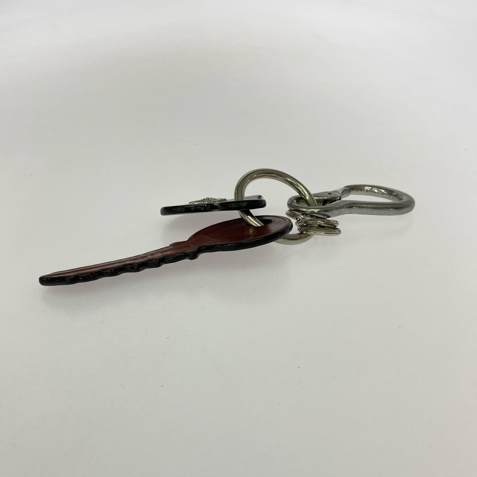 その他アクセサリー キーリング レザー ブラウン