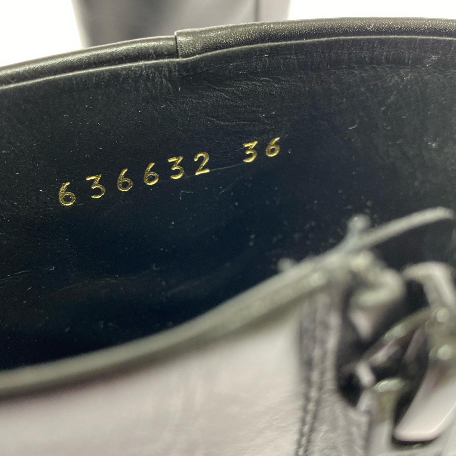 BALENCIAGA スクエアトゥーブーツ 36
